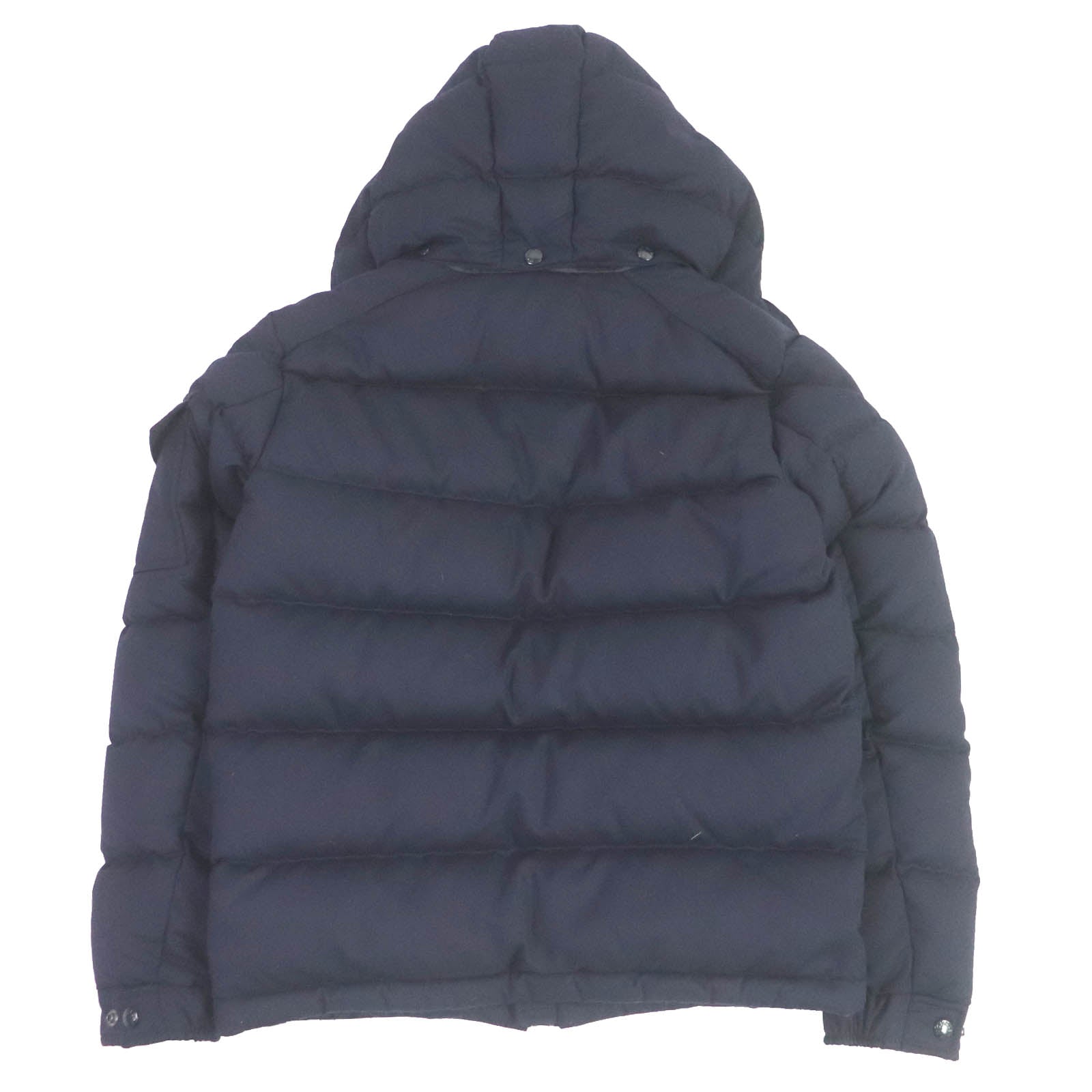 Moncler MONTGENEVRE Wool Down Jacket Navy