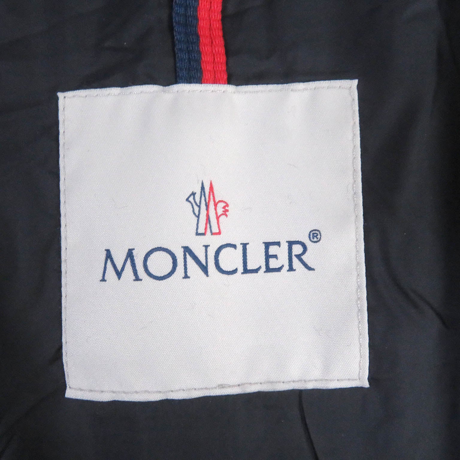 Moncler MONTGENEVRE Wool Down Jacket Navy