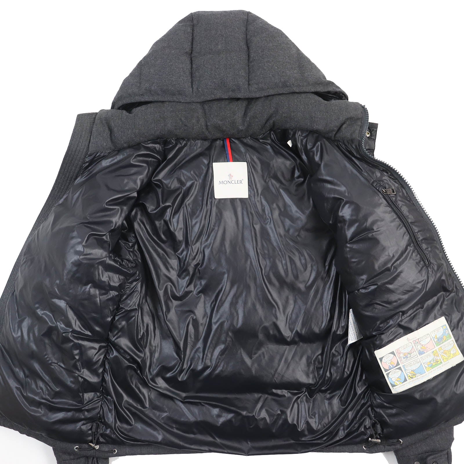 Moncler MONTGENEVRE Wool Nylon Down Jacket