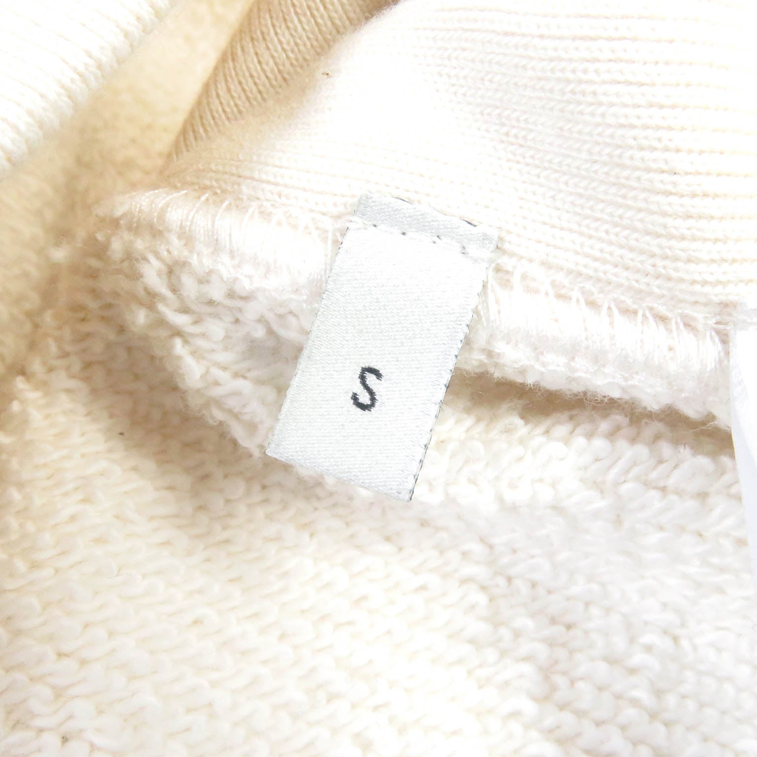 GUCCI 560502 Logo Hoodie Ivory S