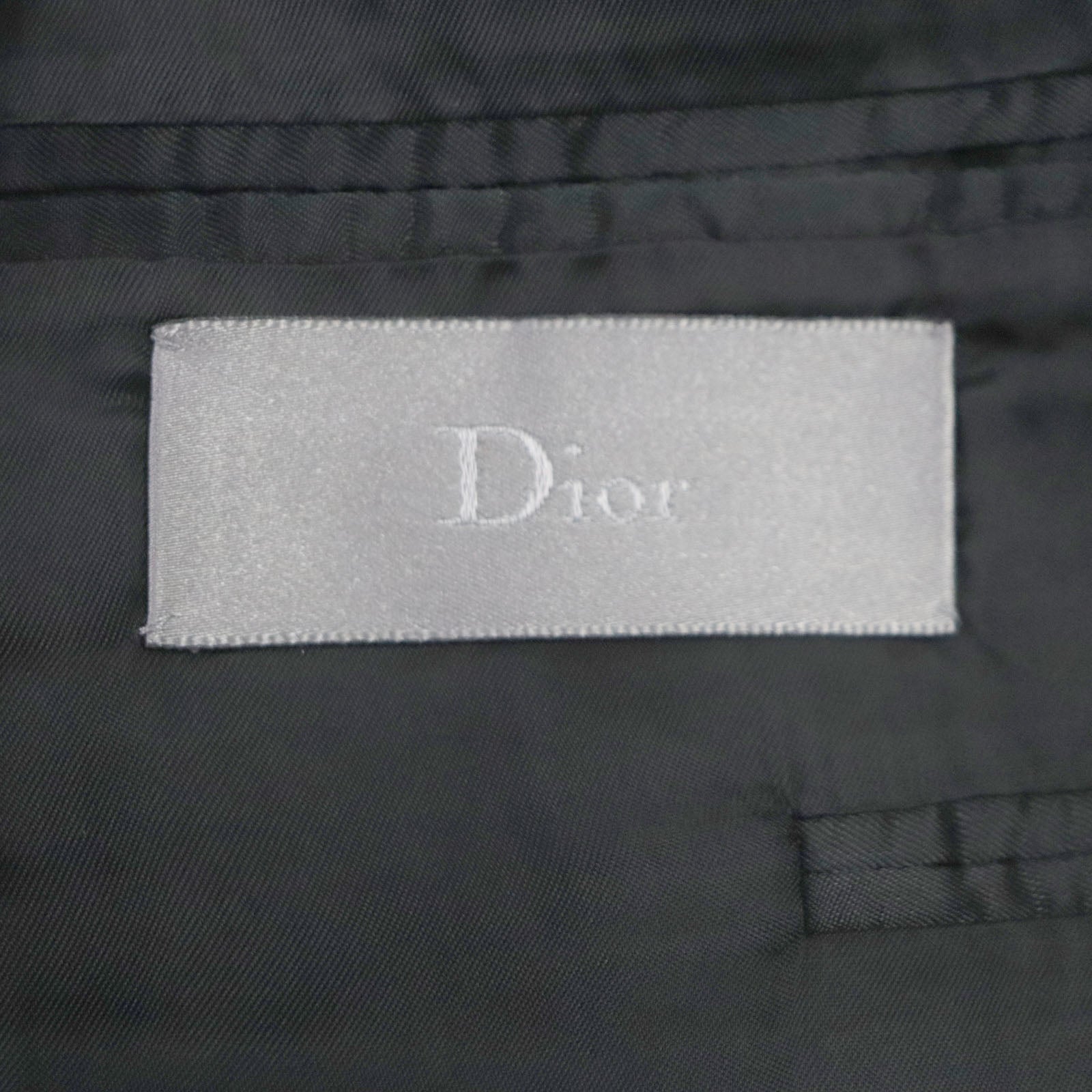 Dior Wool Eddie Super 100S Jacket Navy 44