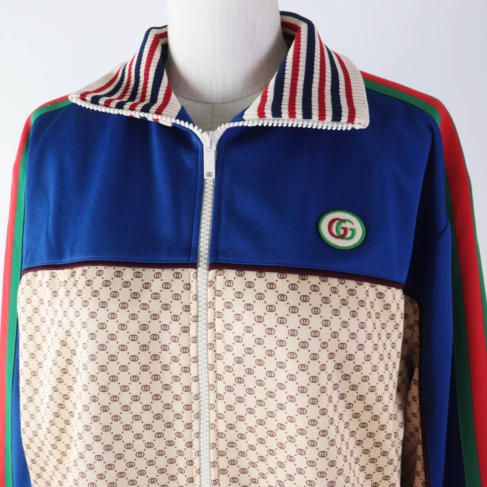 Gucci Interlocking G Print Jersey Jacket Women