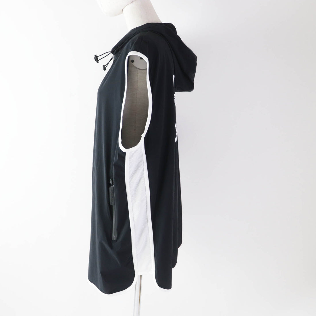 Dior Sleeveless Jersey Zip Hoodie Black XS