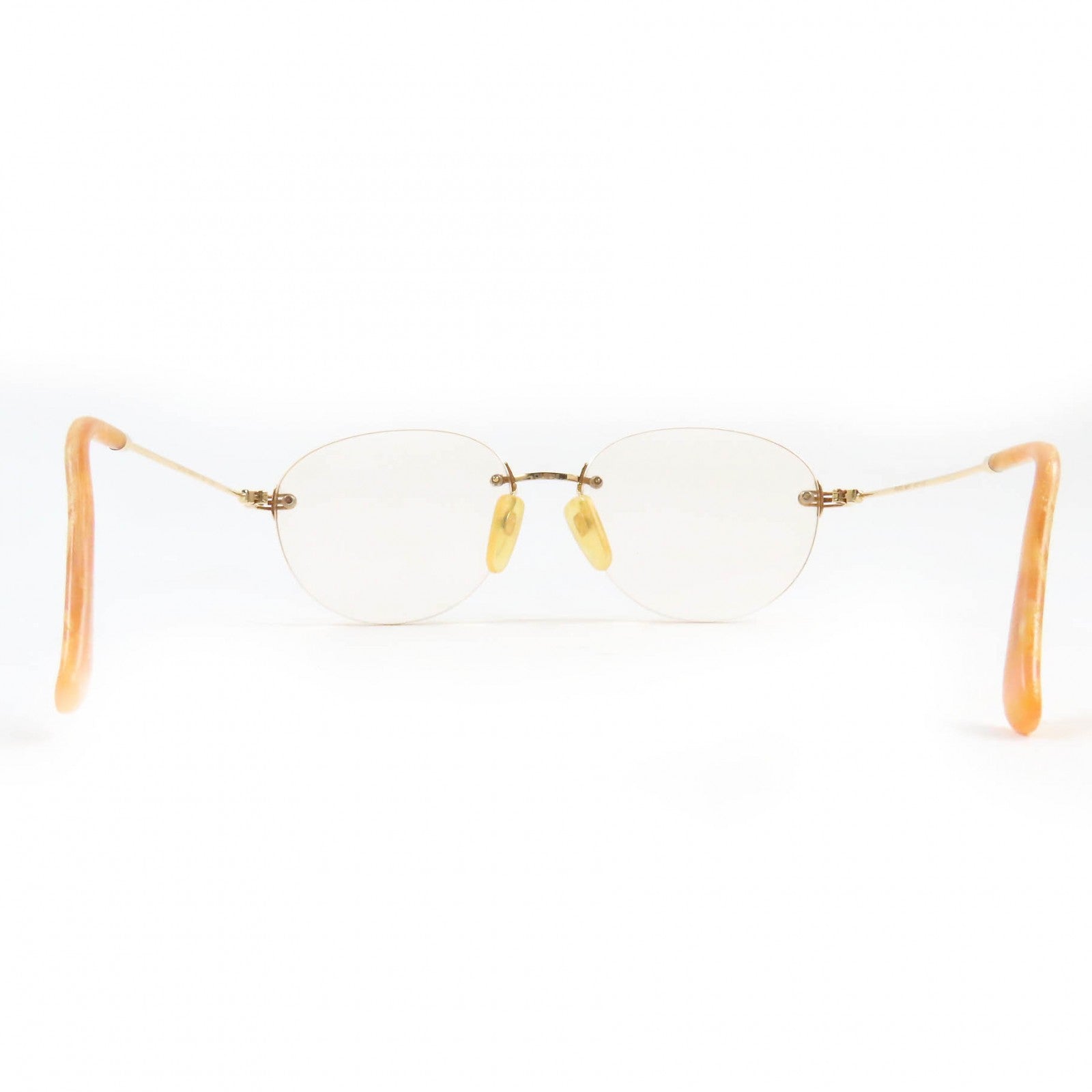 PARIS MIKI 18K Sapphire Rimless Glasses