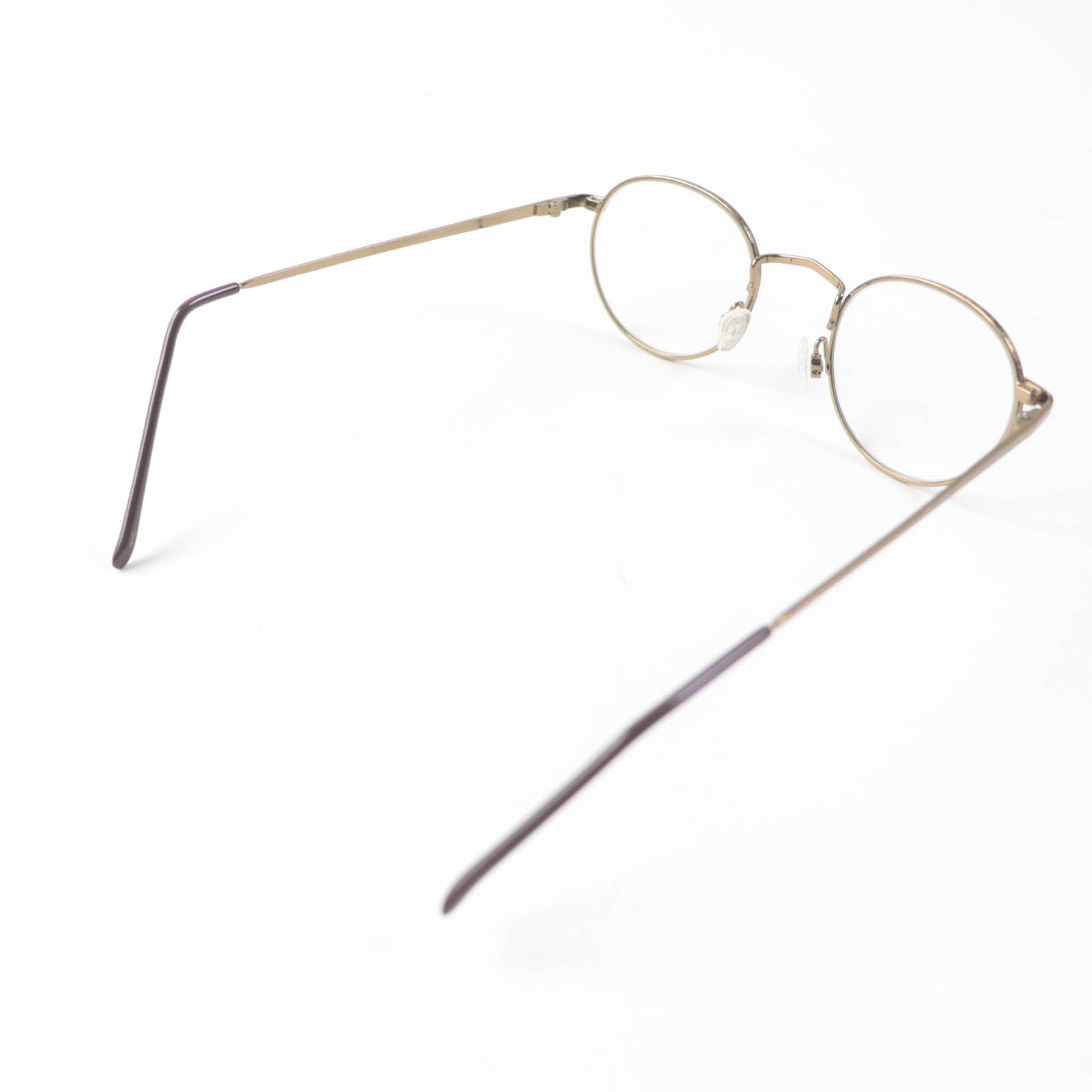 MOSCOT DOV Round Glasses Brown Gold