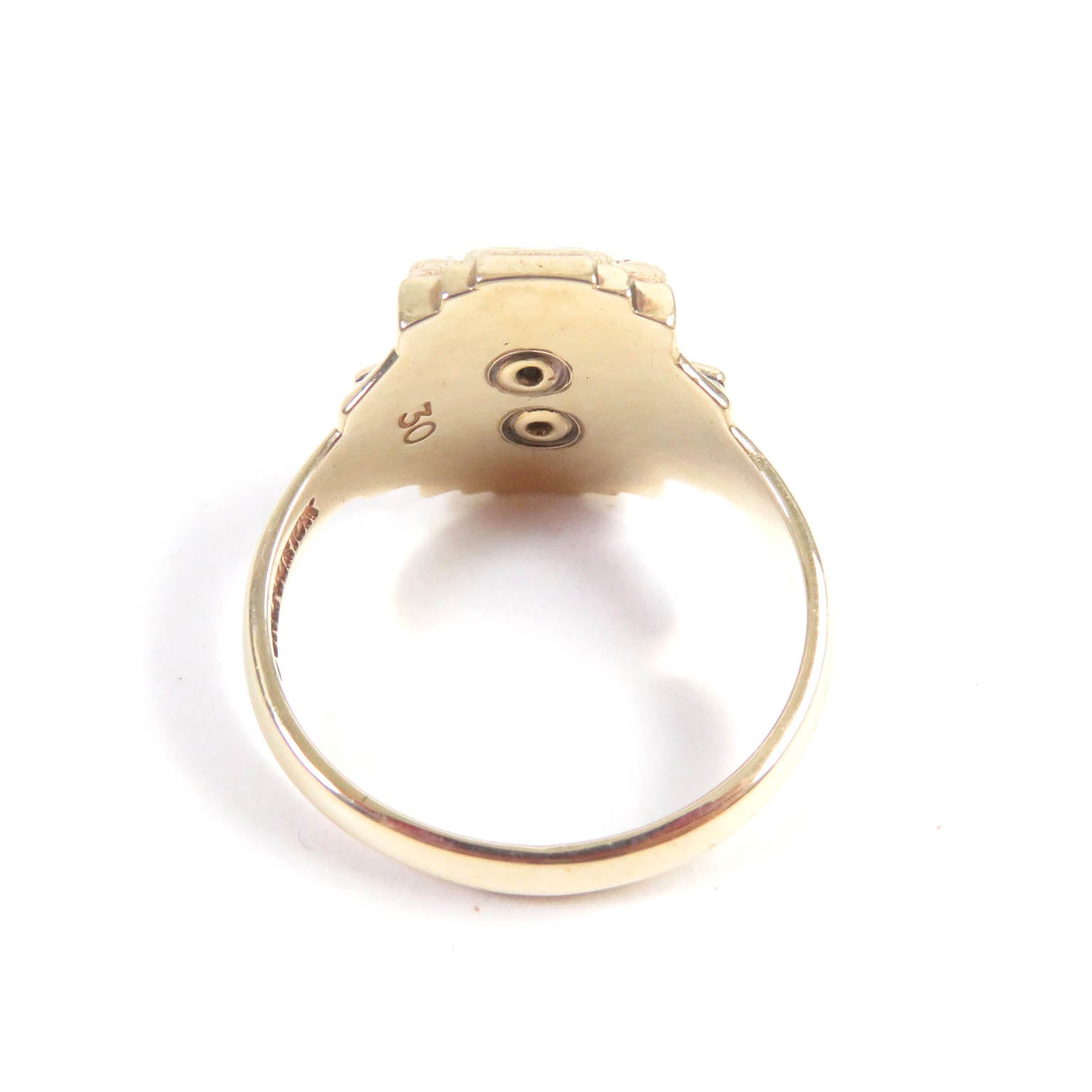 Balfour Vintage College Ring K10 Gold