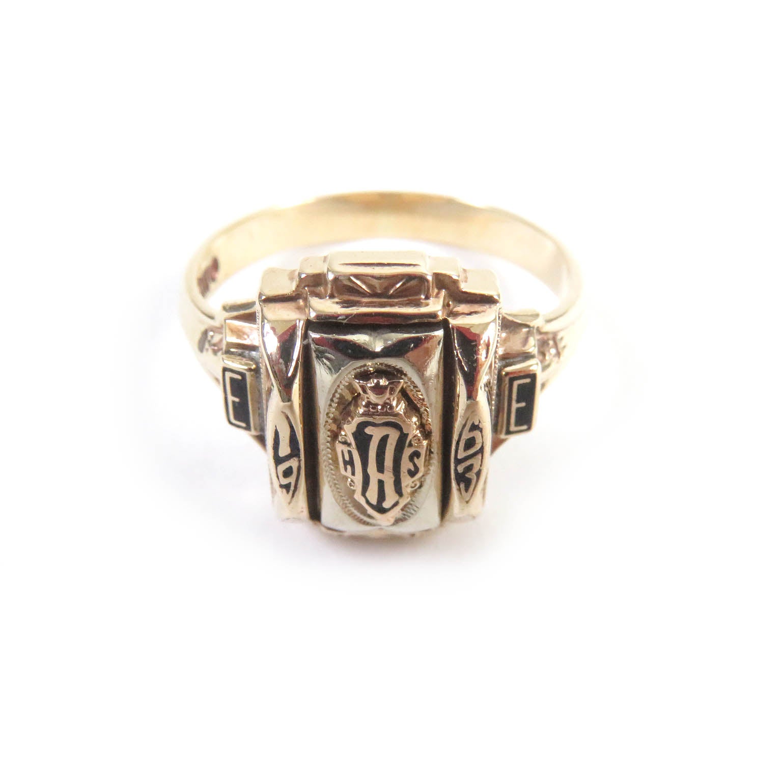 Balfour Vintage College Ring K10 Gold