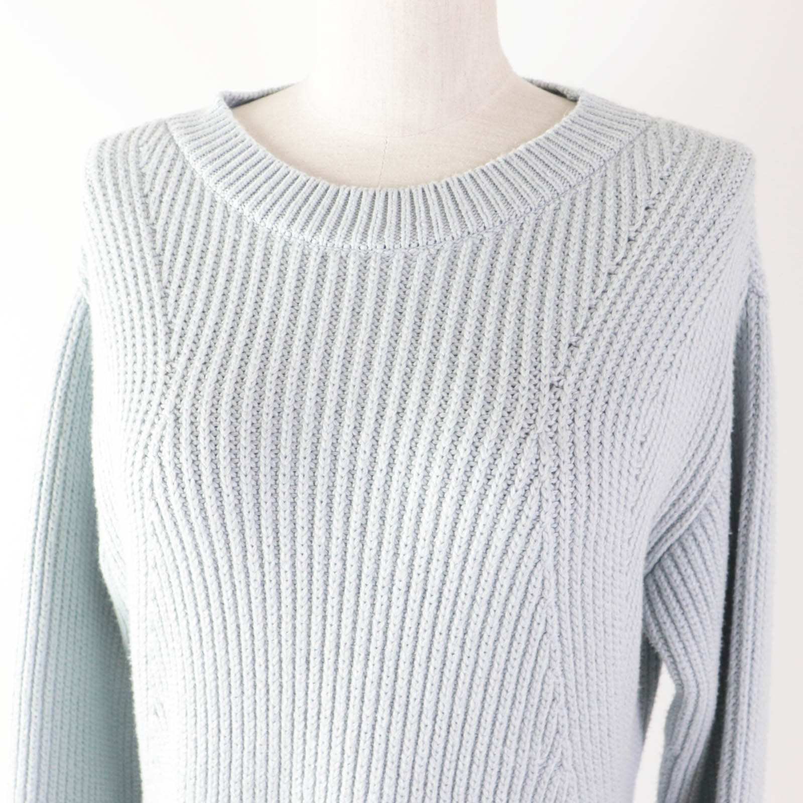 FOXEY SOUFFLE Knit Sweater Ice Blue Women