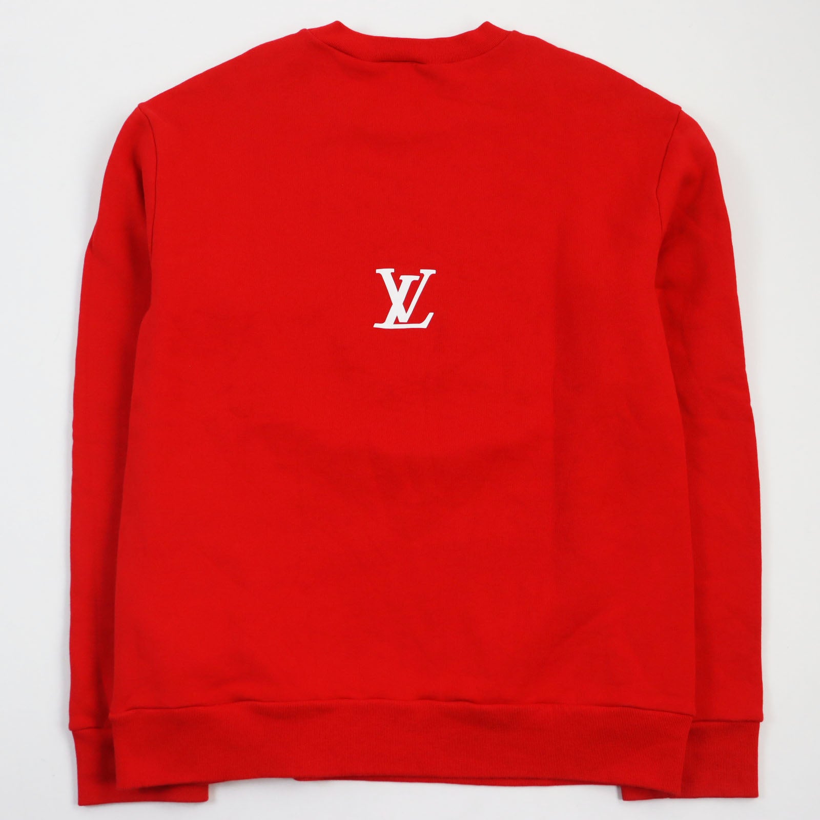 Louis Vuitton ROCKERS Crewneck Sweatshirt Red XL