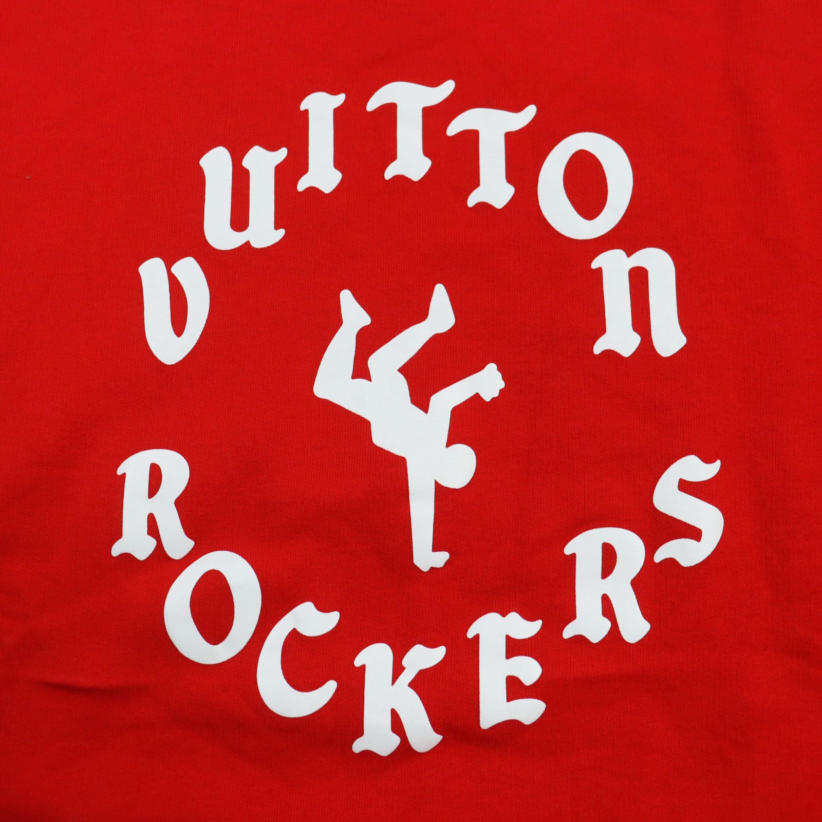 Louis Vuitton ROCKERS Crewneck Sweatshirt Red XL