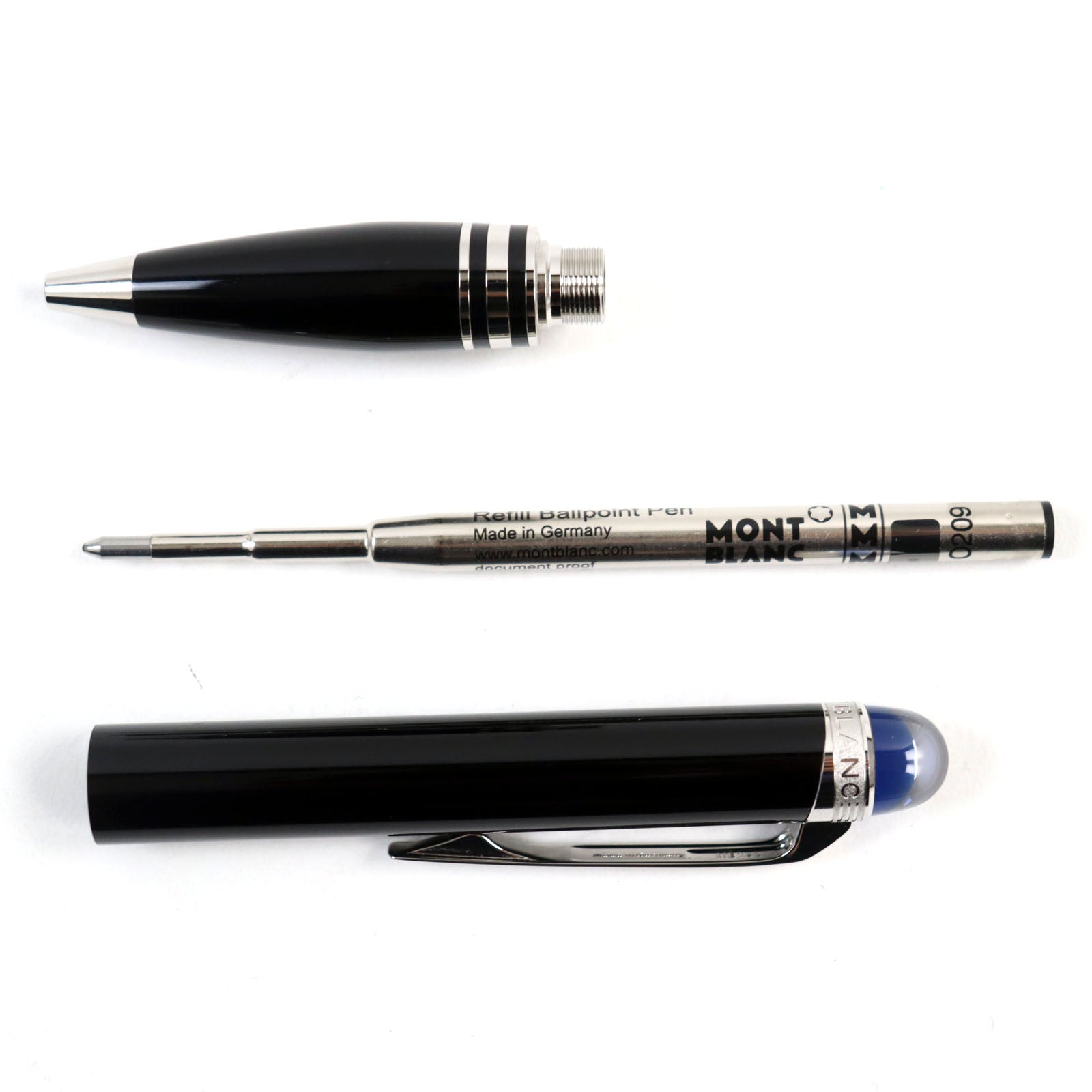 Montblanc Starwalker Blue Ballpoint Pen MBB2509