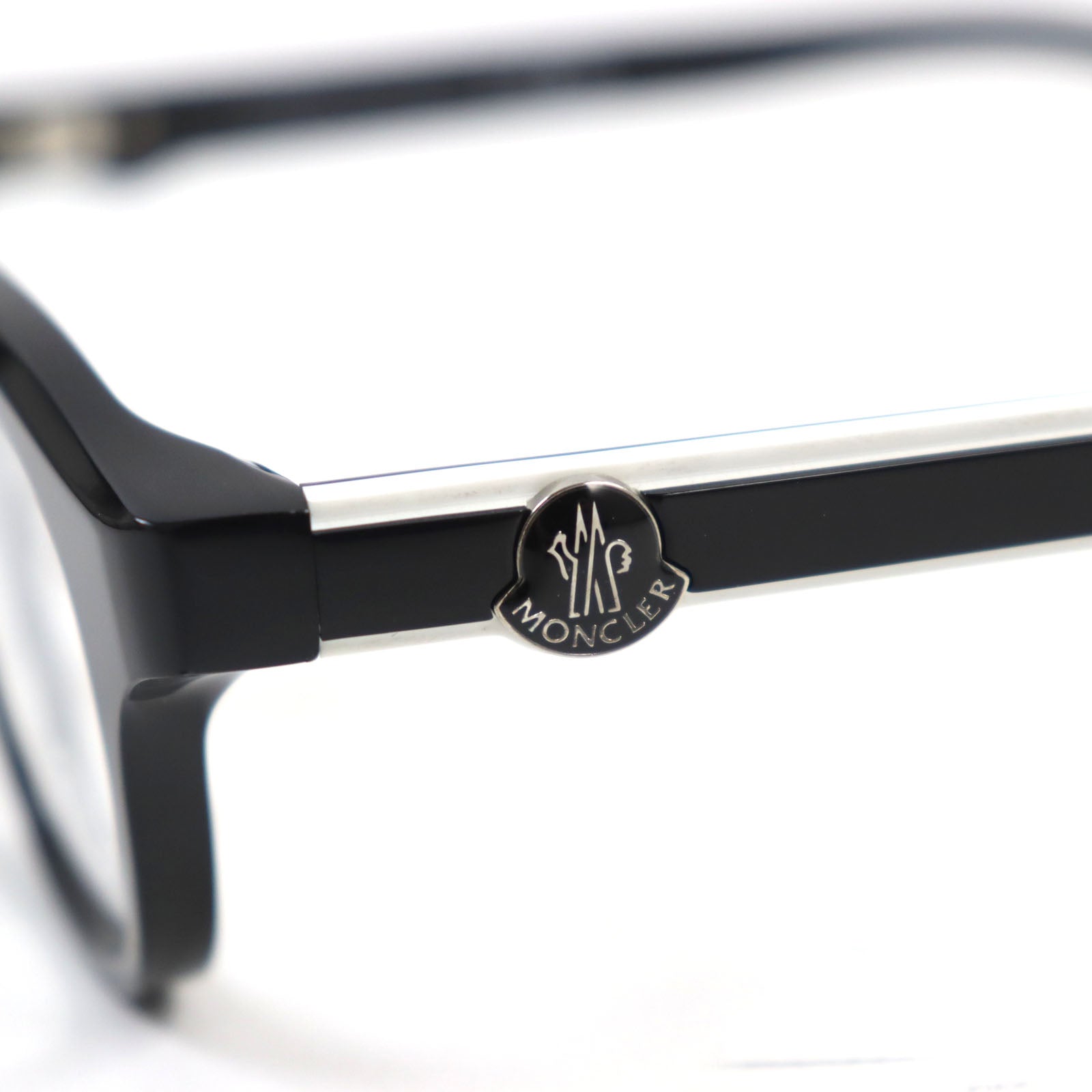 Moncler Logo Boston Full Rim Glasses