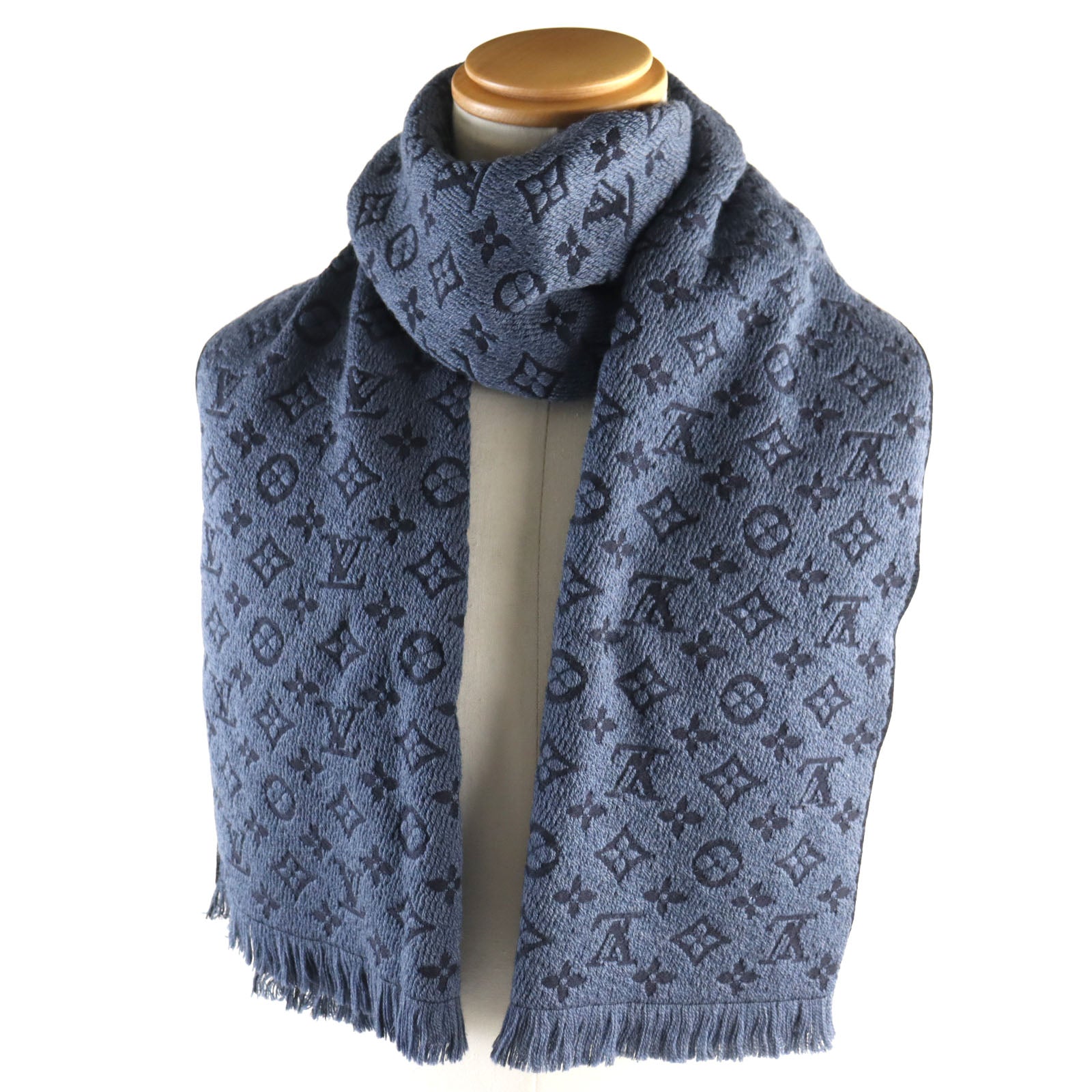 Louis Vuitton Monogram Wool Scarf M78525