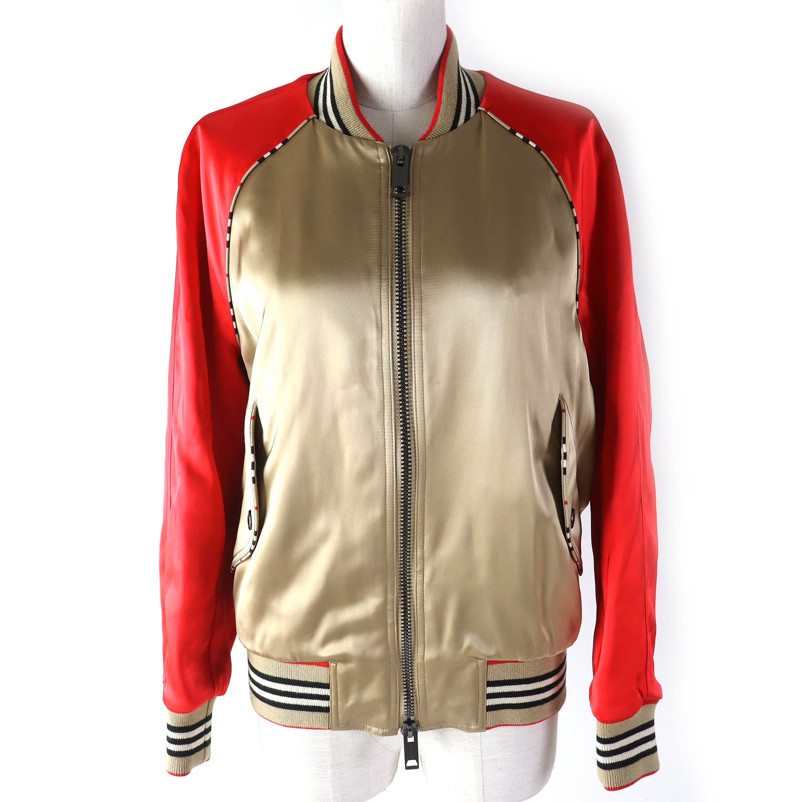 Burberry TB Logo Padded Zip-Up Jacket Women