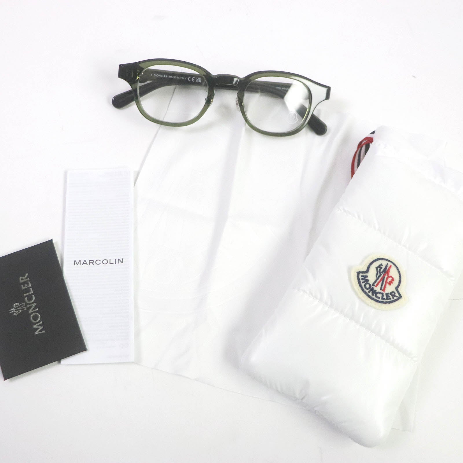 Moncler Logo Metal Glasses Eyewear ML5184-D-096