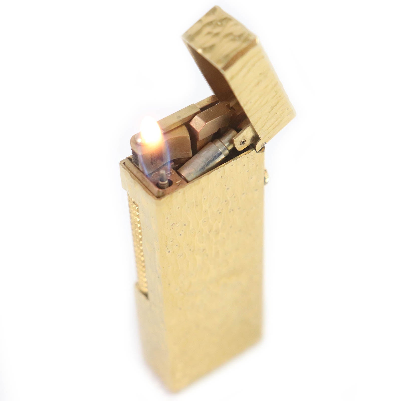 Dunhill Square Roller Lighter Gold Swiss Made