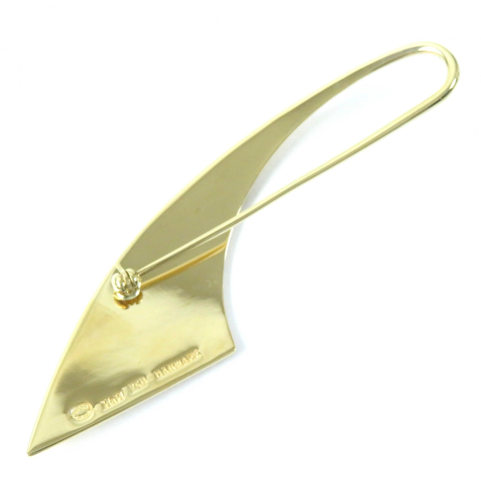 Georg Jensen Hans Hansen 18K Gold Brooch