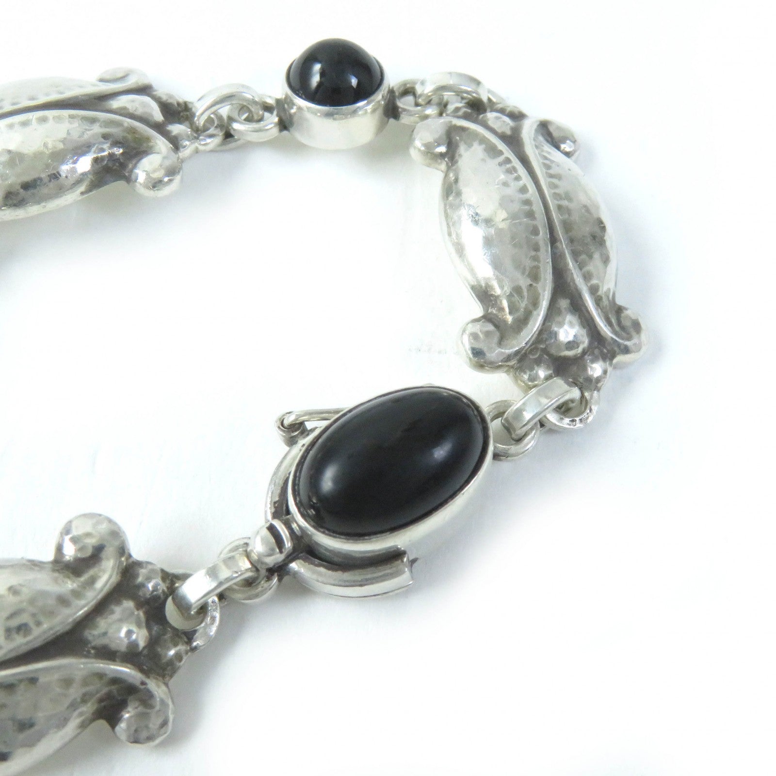 Georg Jensen Moonlight Blossom Onyx Bracelet SV925