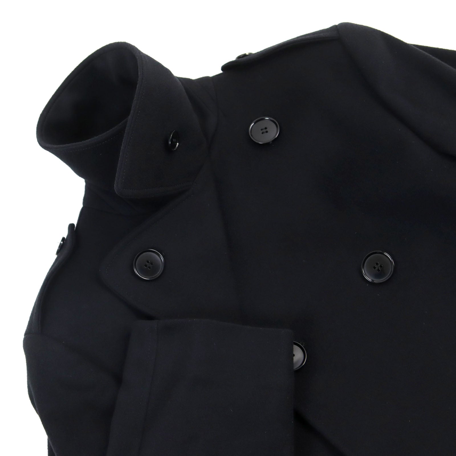 Dolce & Gabbana Wool Cashmere Double-Breasted Coat