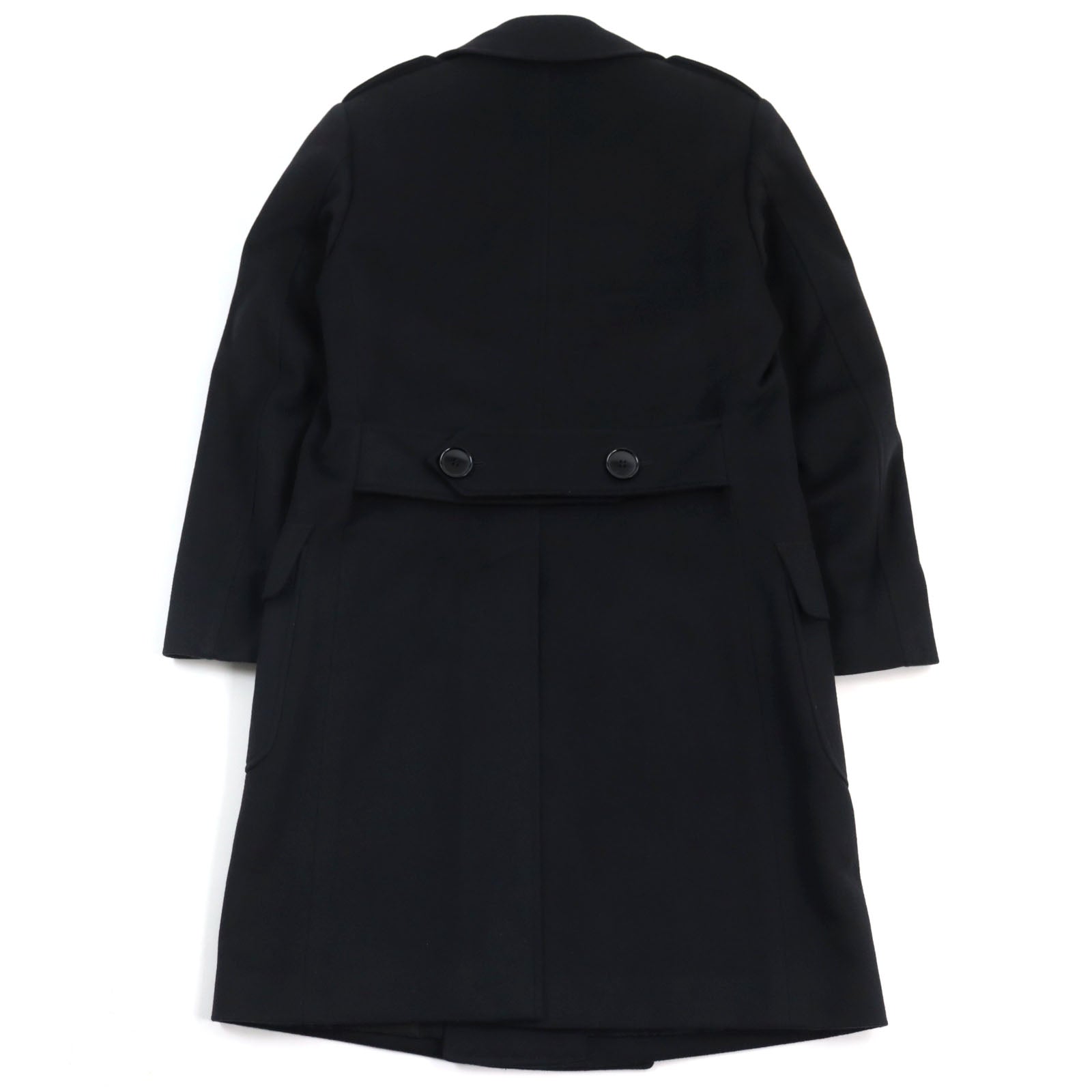 Dolce & Gabbana Wool Cashmere Double-Breasted Coat