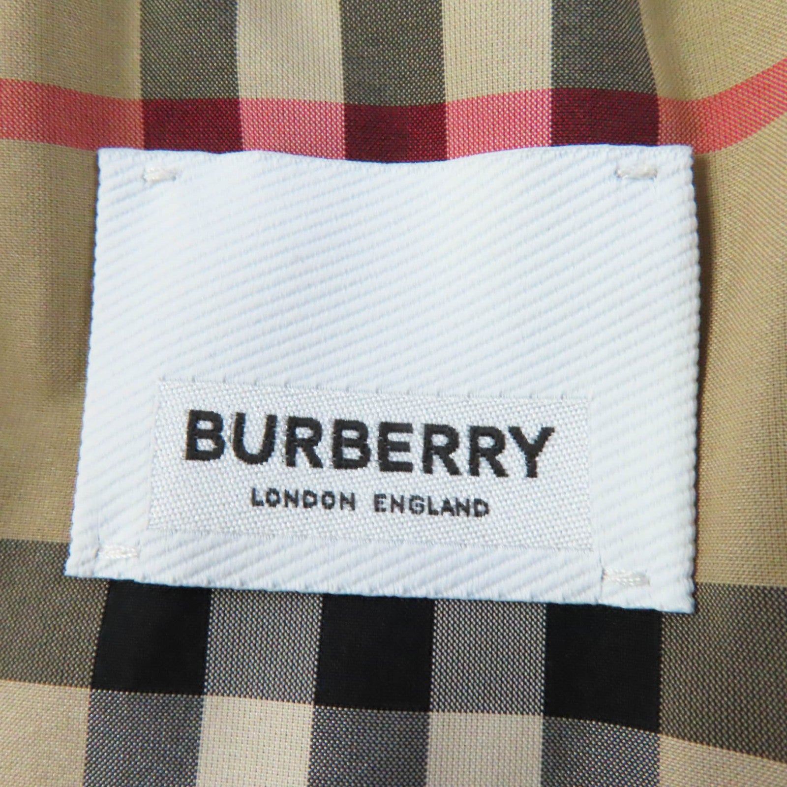 Burberry Nylon Belted Hooded Down Coat Black S