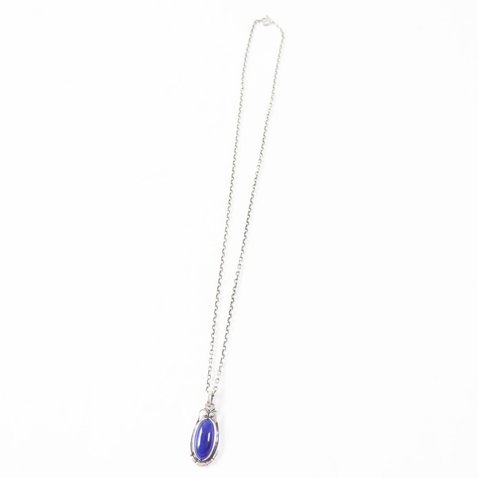 Georg Jensen Lapis Lazuli Necklace SV925 Silver