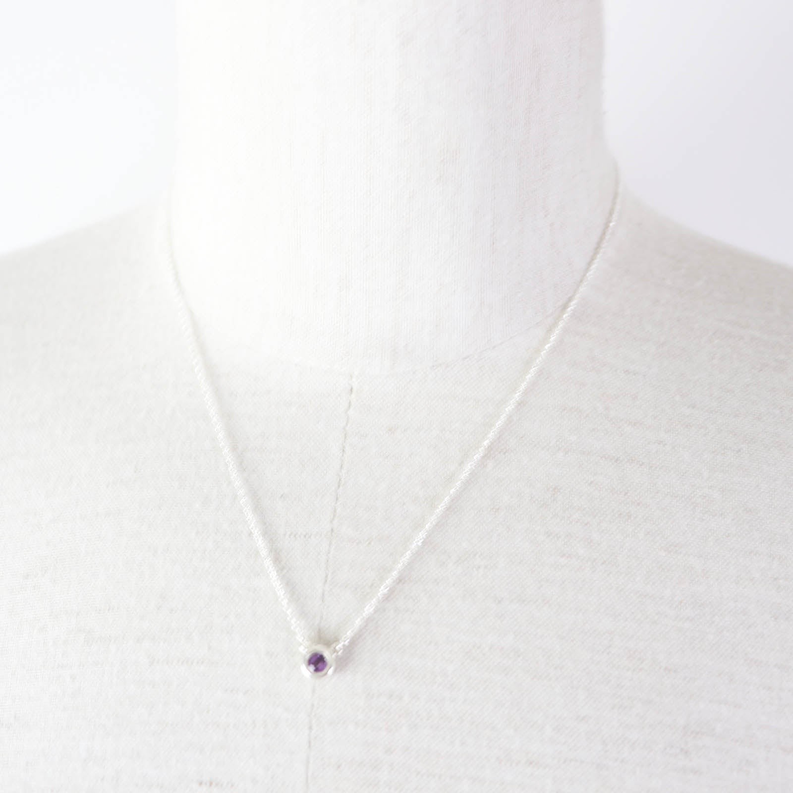 Tiffany & Co Amethyst Necklace AG925 Silver