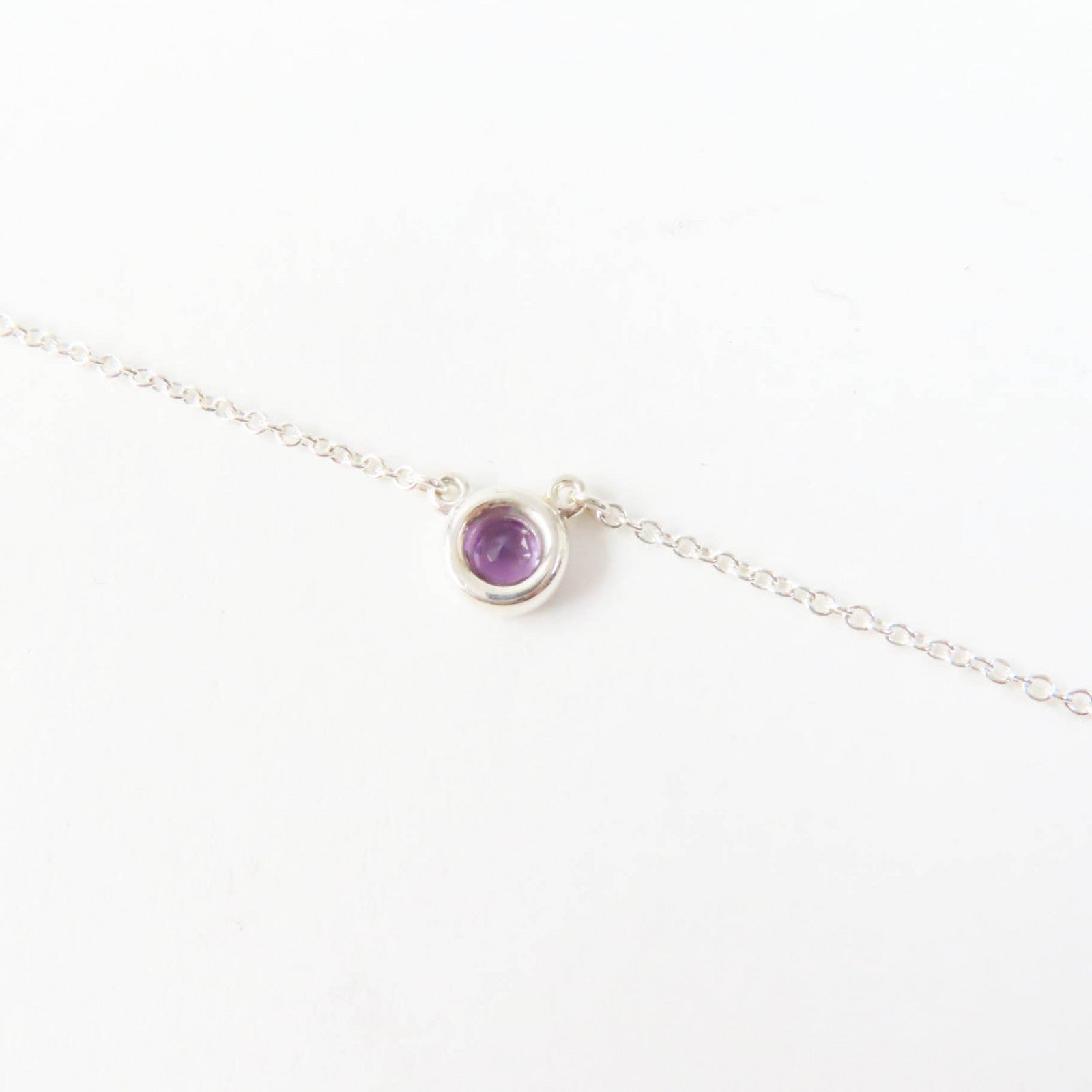 Tiffany & Co Amethyst Necklace AG925 Silver