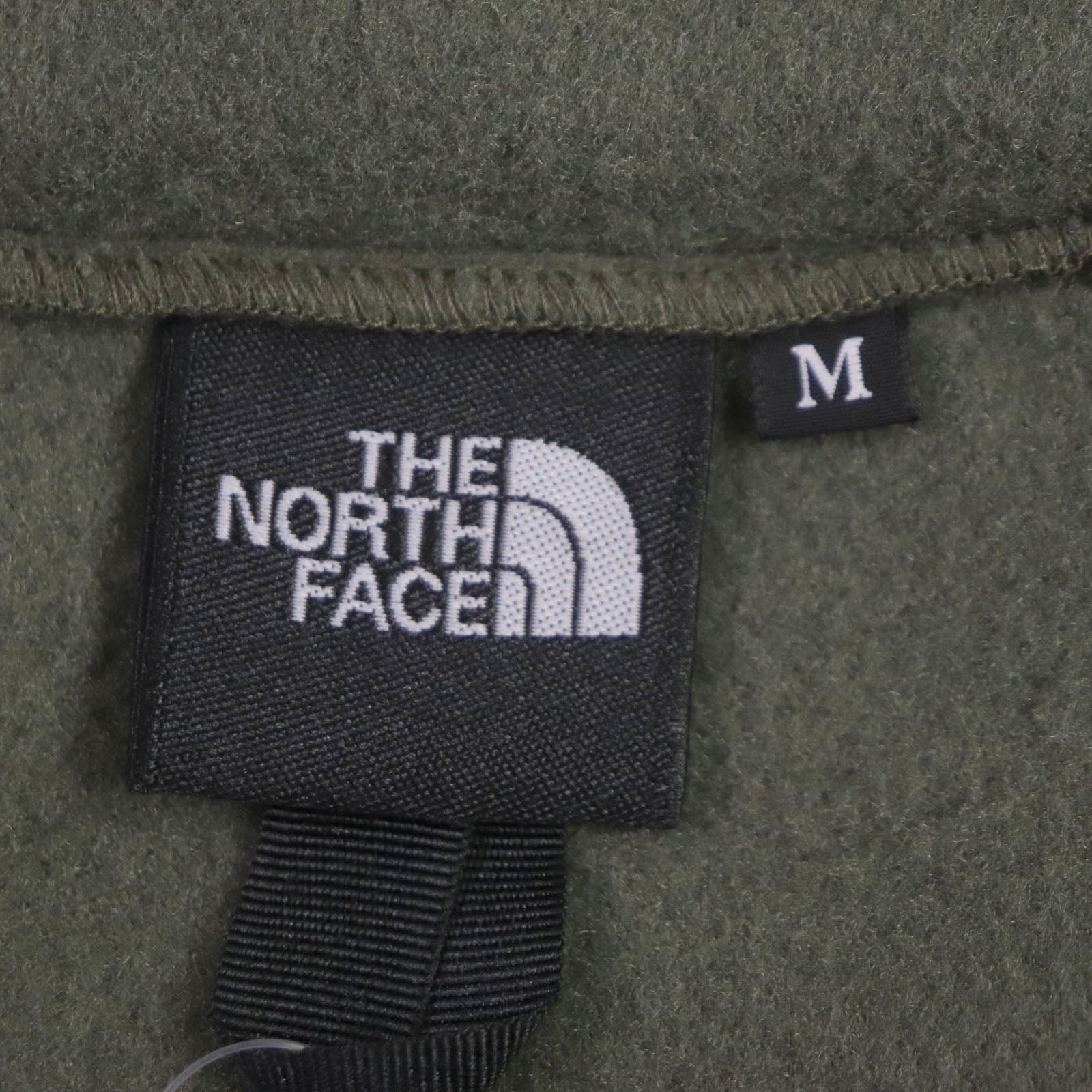 The North Face Denali Hoodie Jacket Khaki Black M