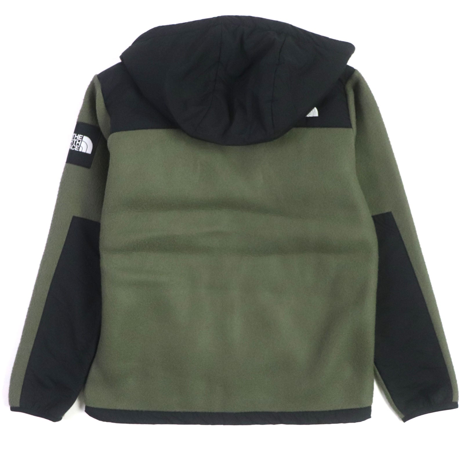 The North Face Denali Hoodie Jacket Khaki Black M