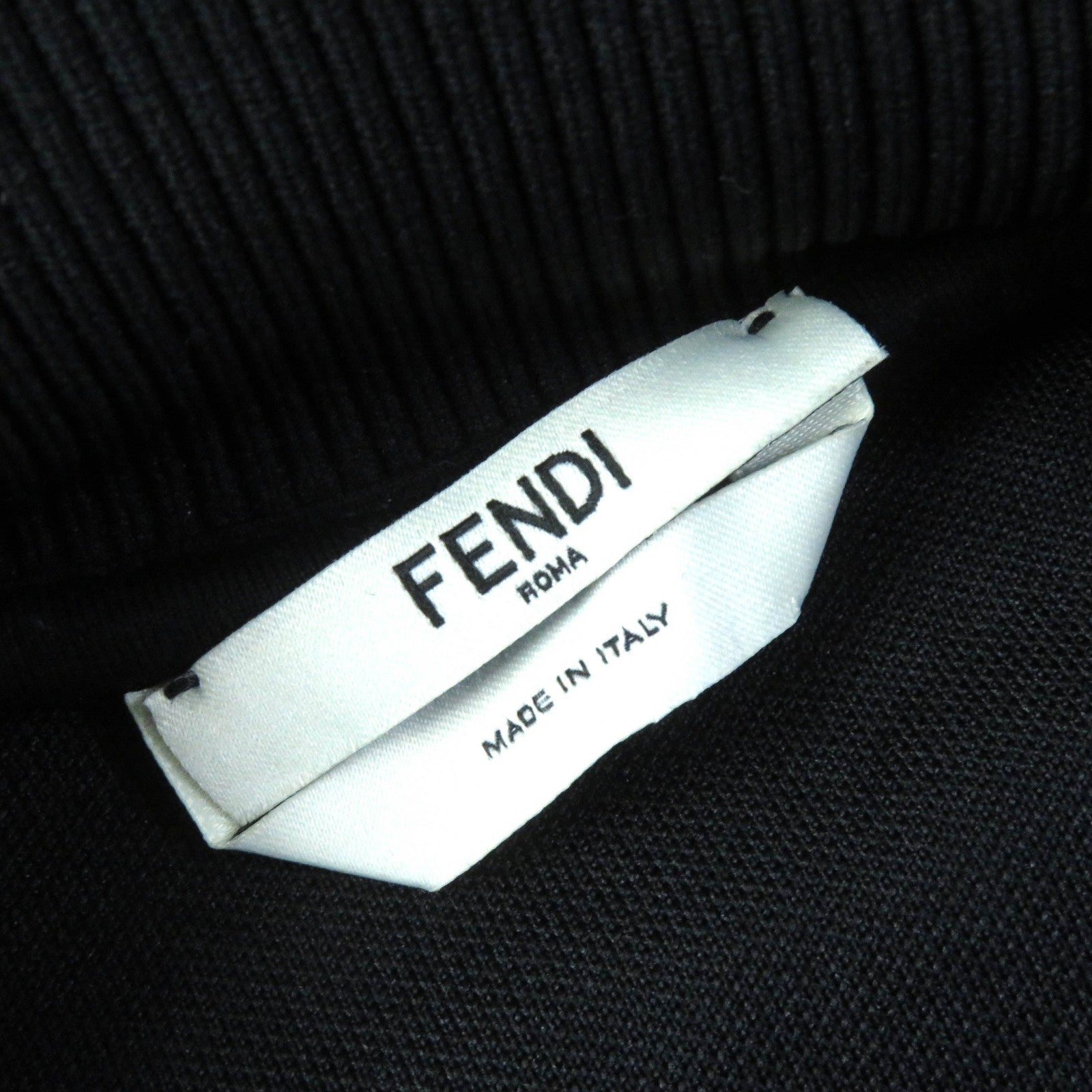 Fendi FF Logo Zucca Track Jacket Black 38