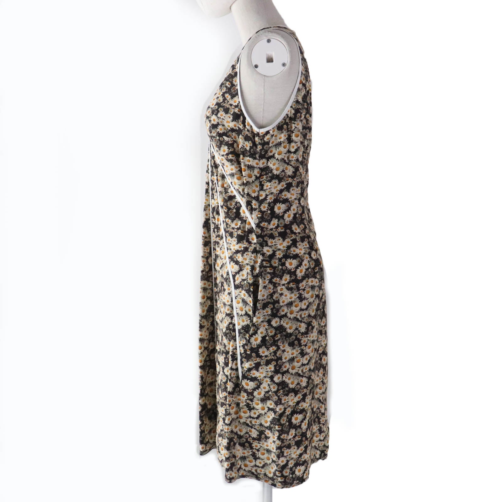 Stella McCartney Floral Silk Sleeveless Dress