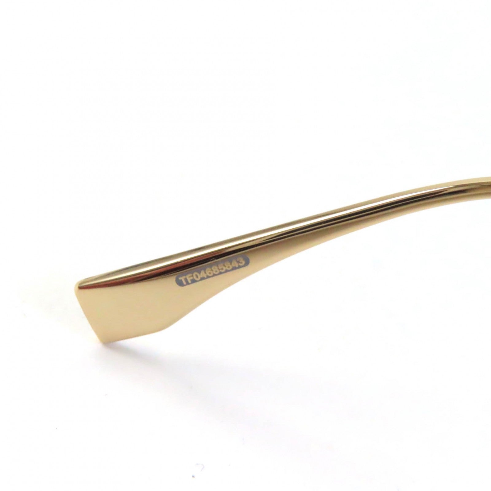 Fendi FF Logo Square Mirror Sunglasses Gold