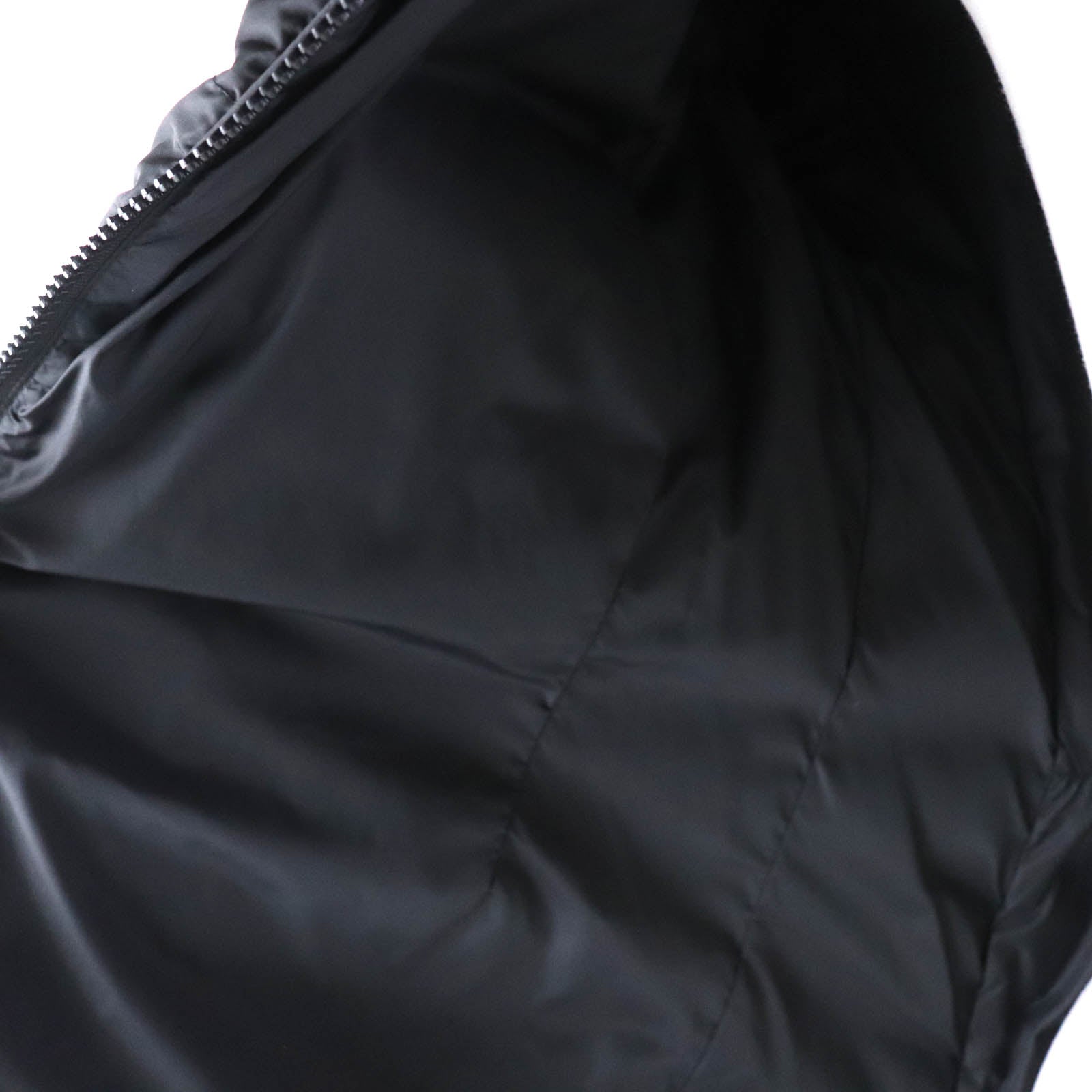 Moncler FLAMMETTE Nylon Down Coat Black Women