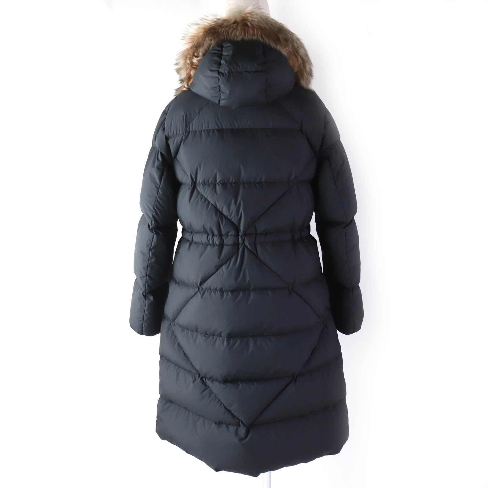 Moncler BUSARD Down Coat with Fur Hood