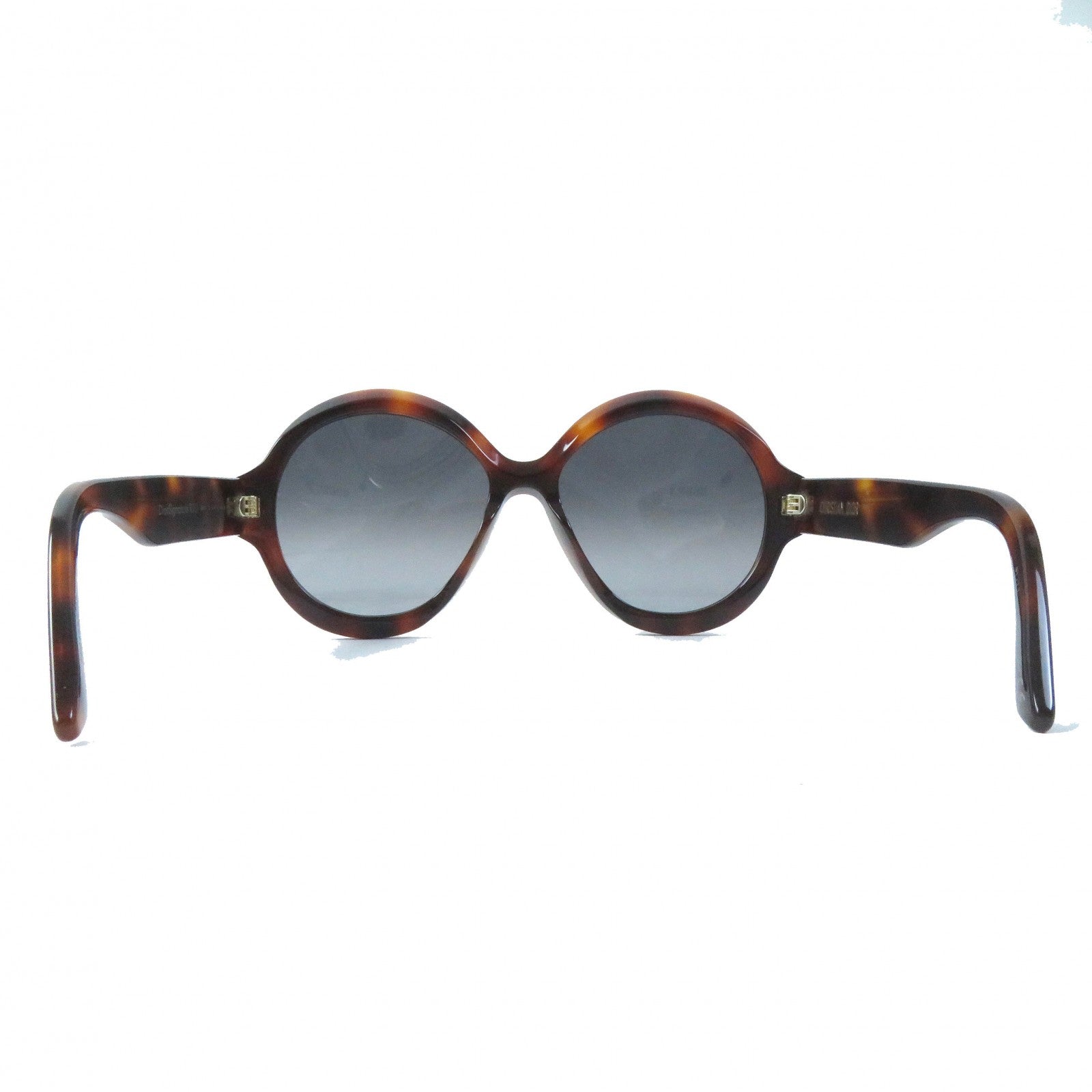 DiorSignature R1U Logo Sunglasses Brown Tortoiseshell