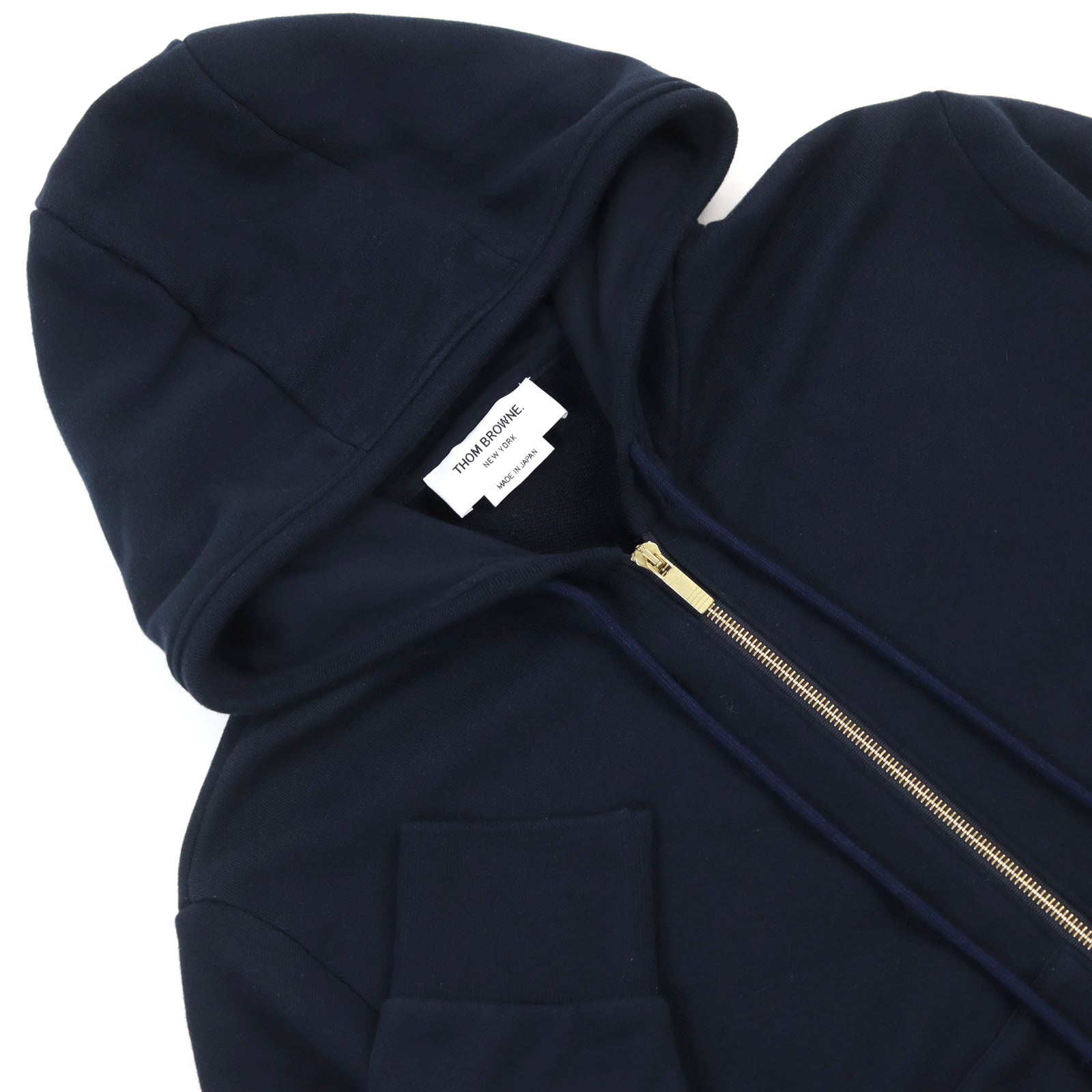 Thom Browne 4-bar Hoodie Sweatpants Set Navy