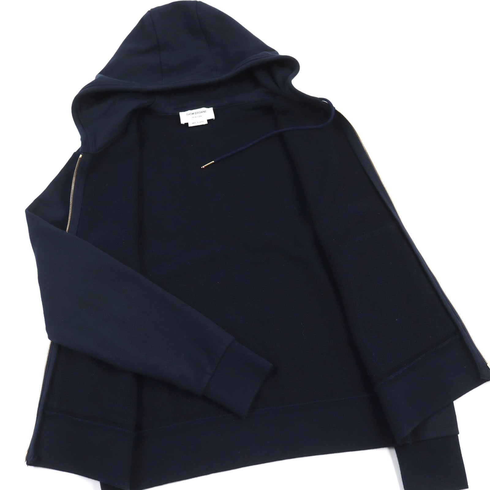 Thom Browne 4-bar Hoodie Sweatpants Set Navy