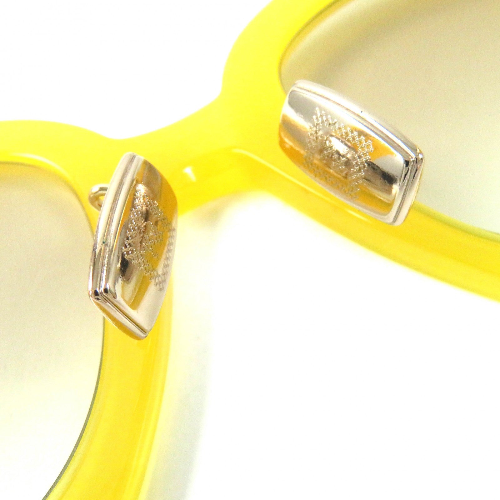 Fendi FF0458 Square Sunglasses Yellow