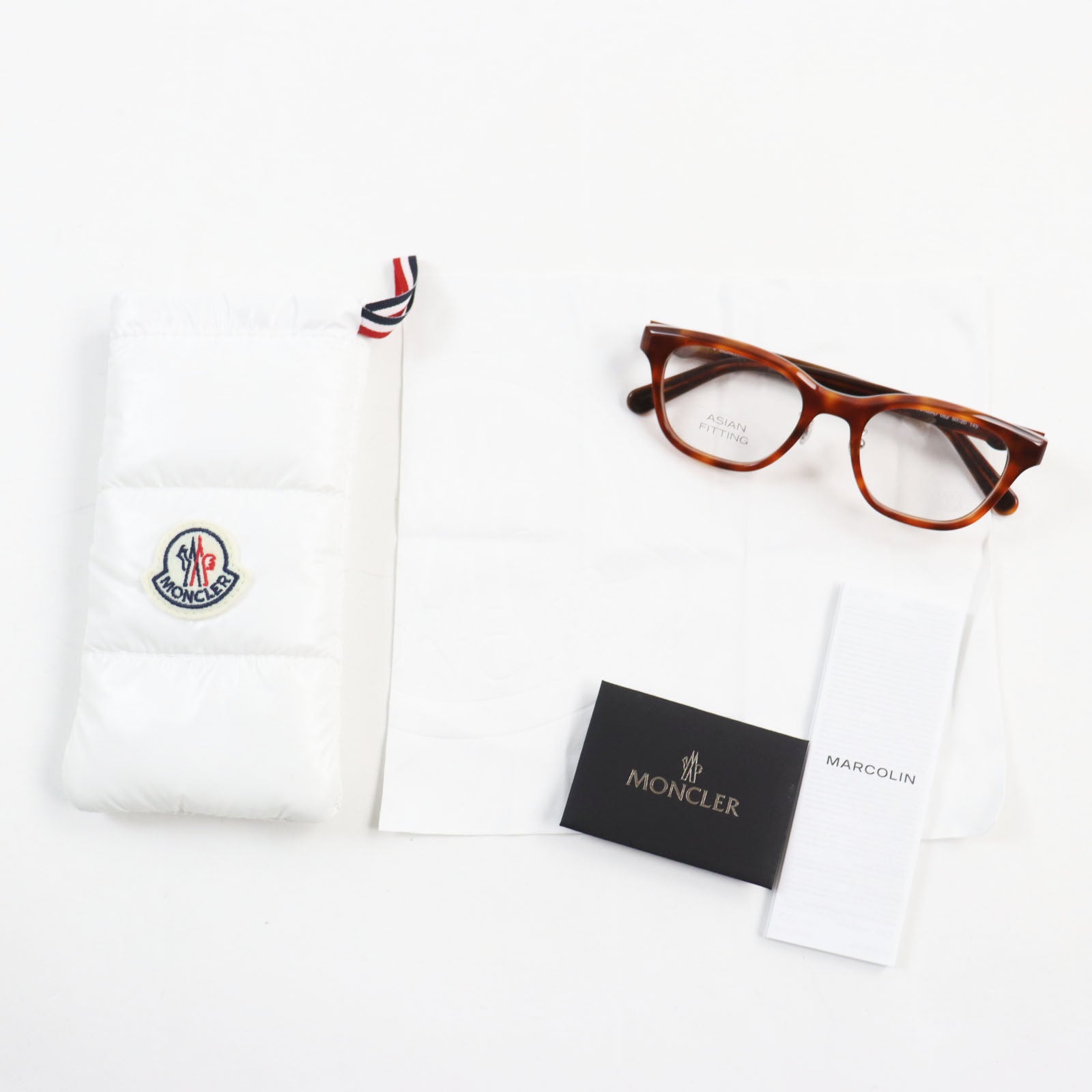 Moncler ML5185-D Full Rim Wellington Glasses