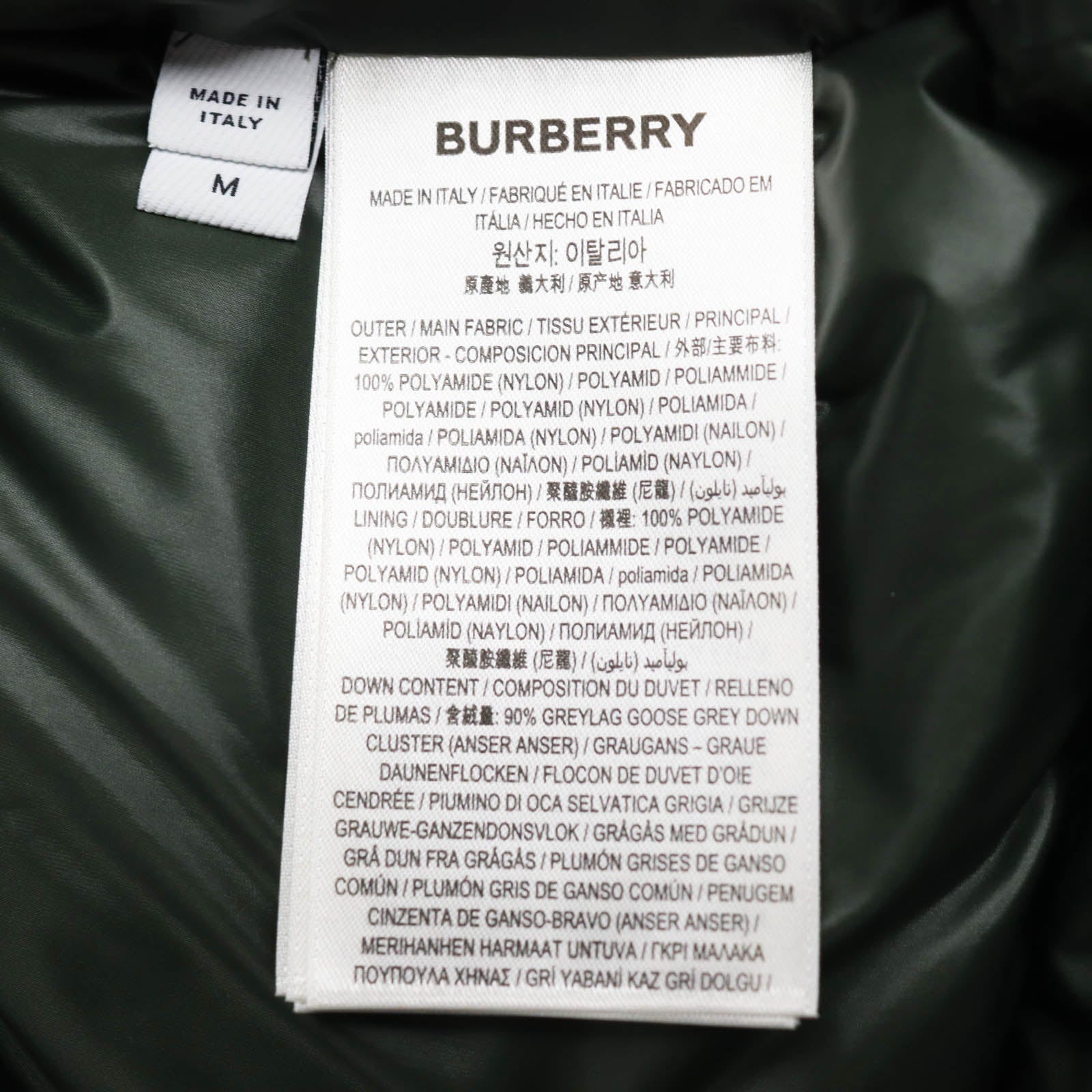 Burberry 3WAY Detachable Down Jacket with Belt