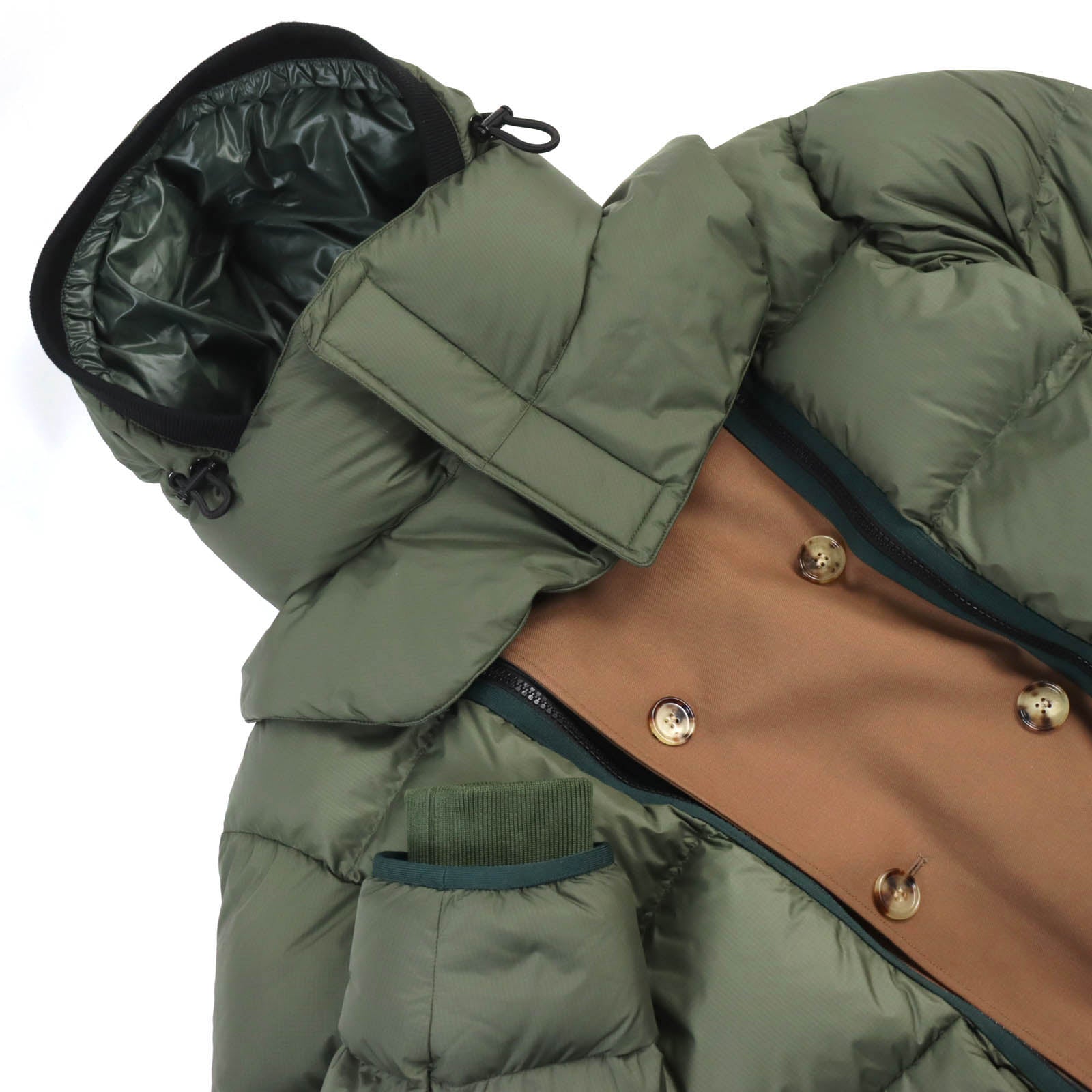 Burberry 3WAY Detachable Down Jacket with Belt