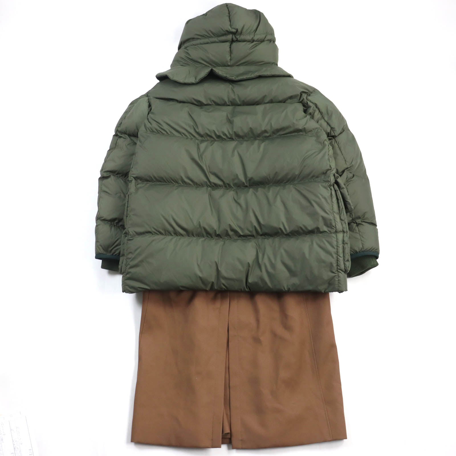 Burberry 3WAY Detachable Down Jacket with Belt