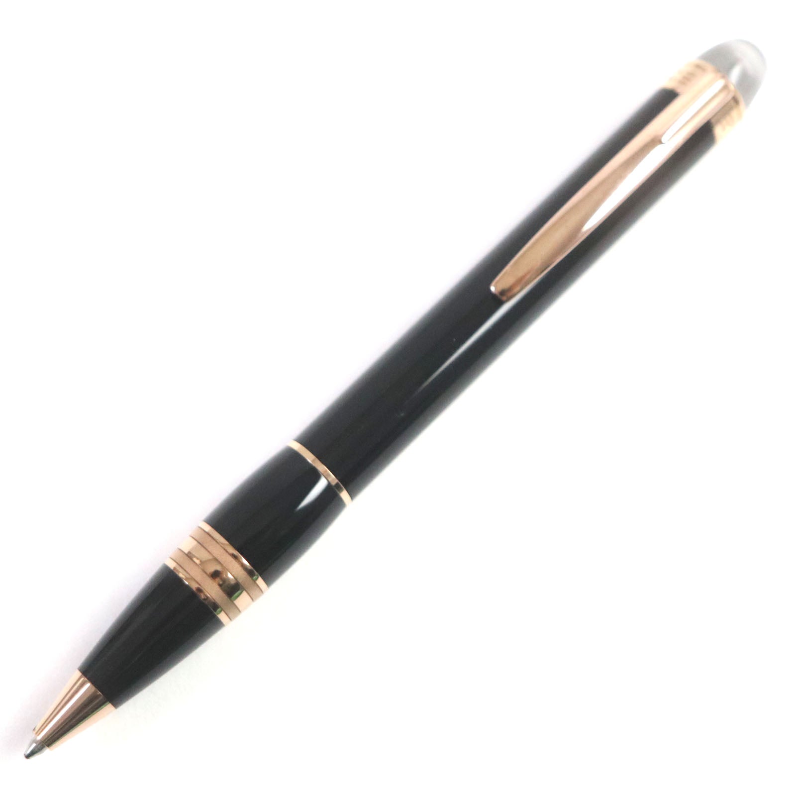 Montblanc Starwalker Ballpoint Pen Black Red Gold