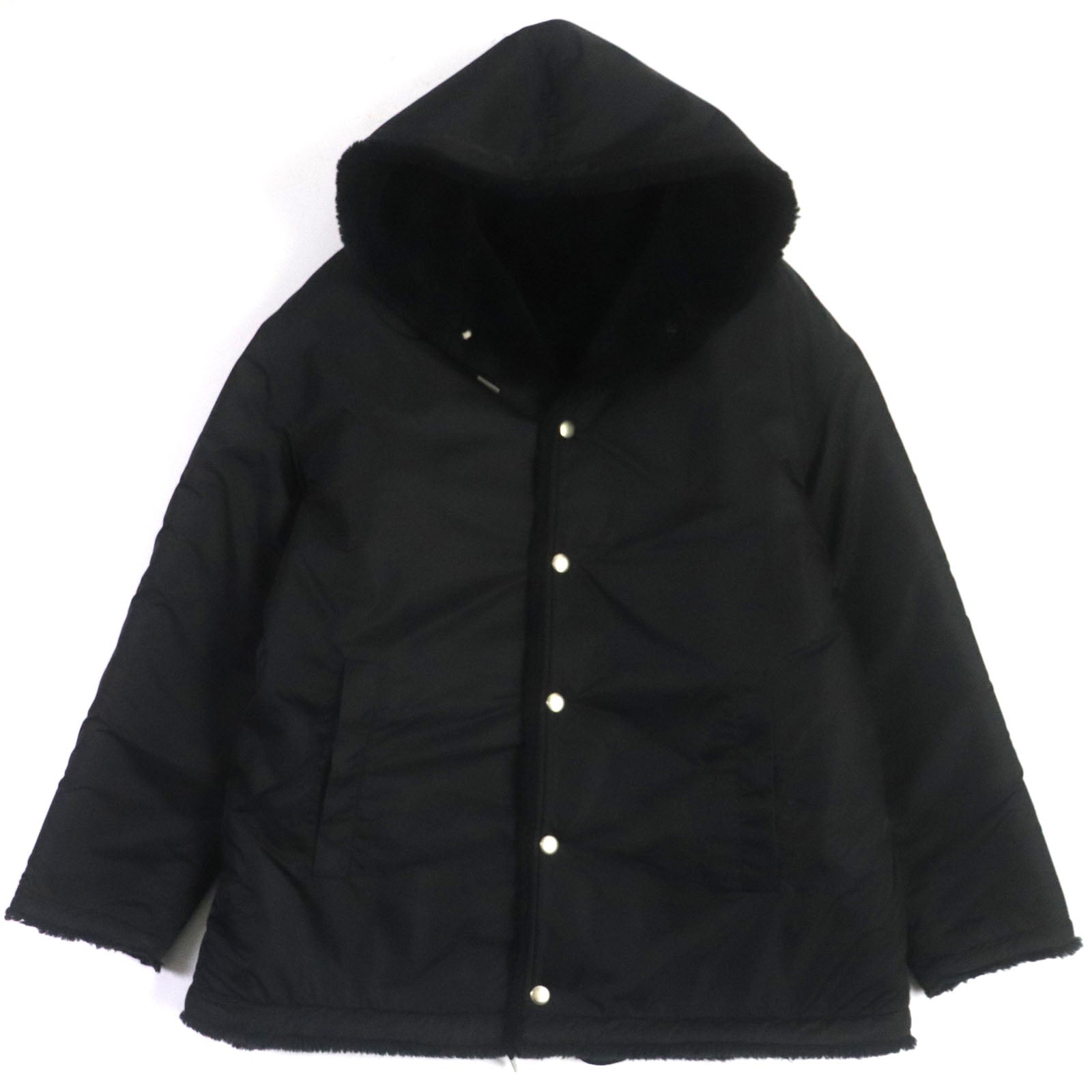 Givenchy Reversible Nylon Coat with Hood