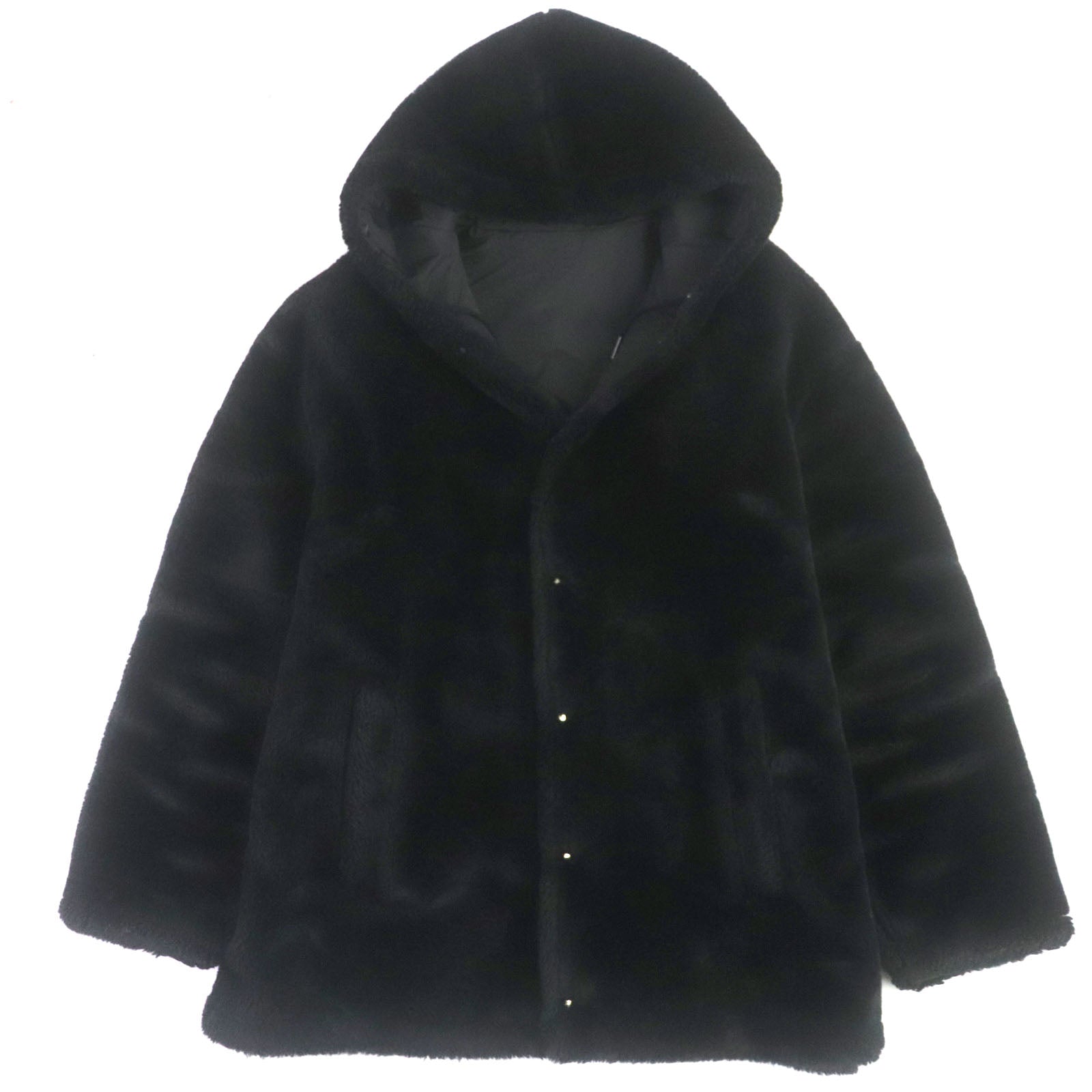 Givenchy Reversible Nylon Coat with Hood