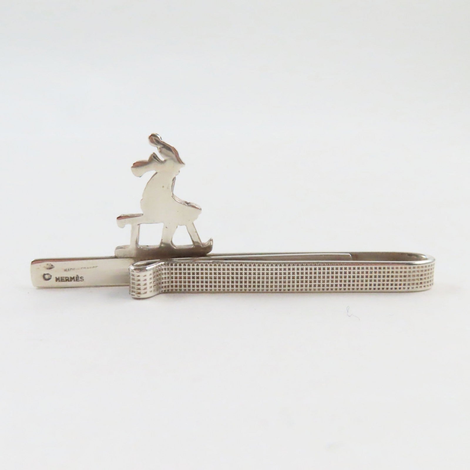 Hermes Silver Tie Pin Made in France