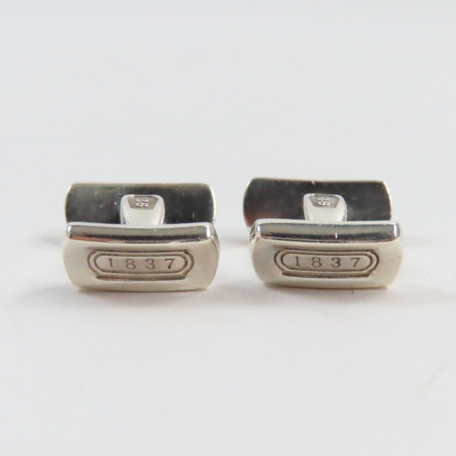 Tiffany & Co 1837 SV925 Silver Cufflinks