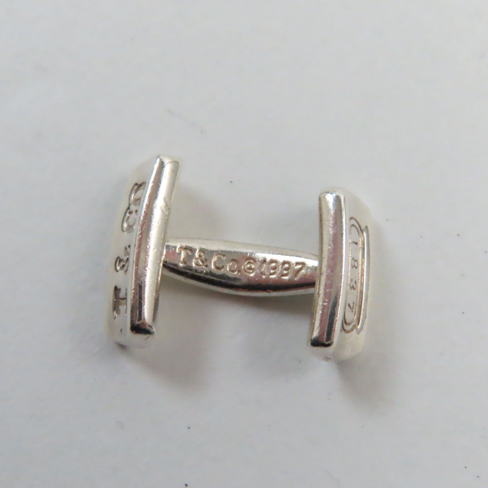 Tiffany & Co 1837 SV925 Silver Cufflinks