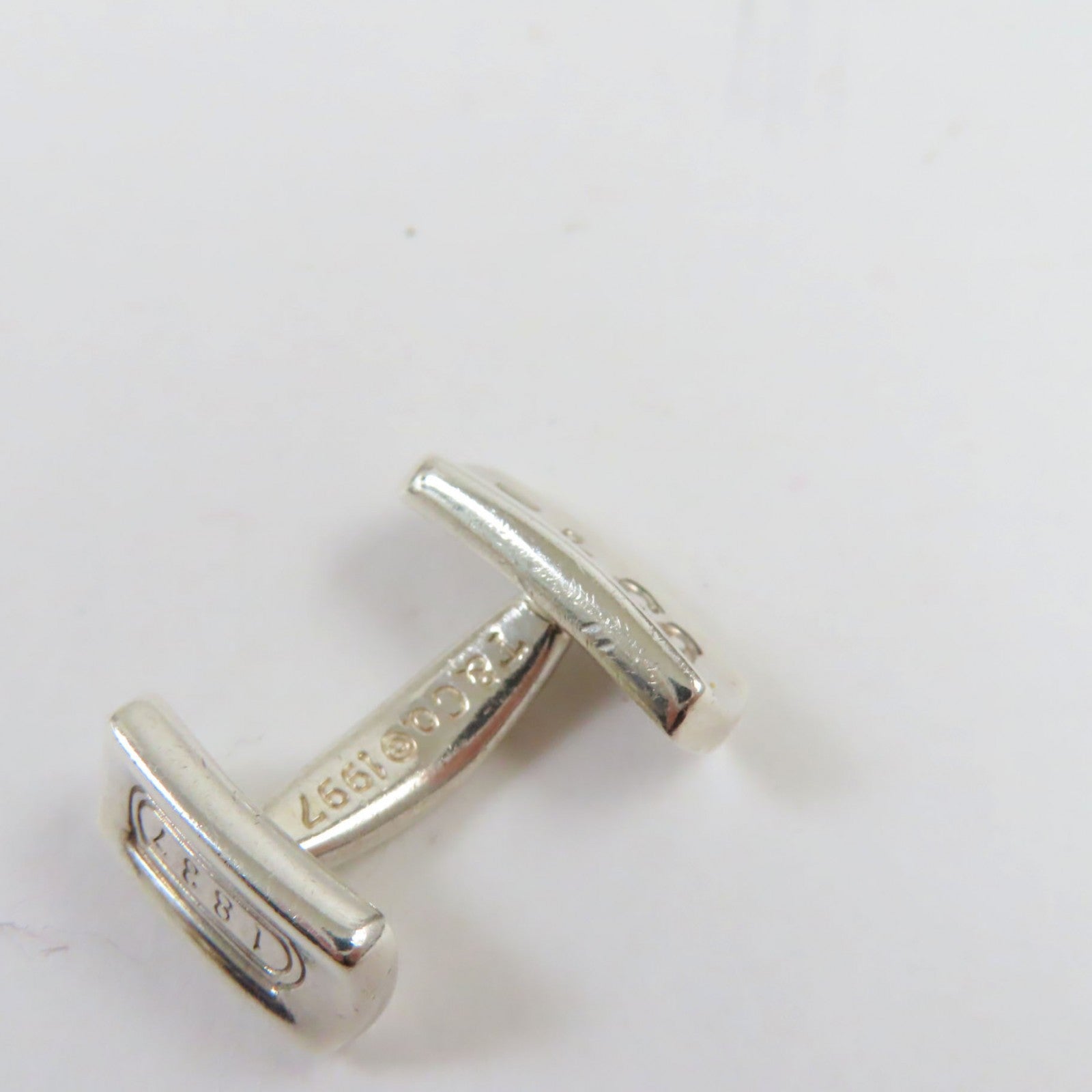 Tiffany & Co 1837 SV925 Silver Cufflinks